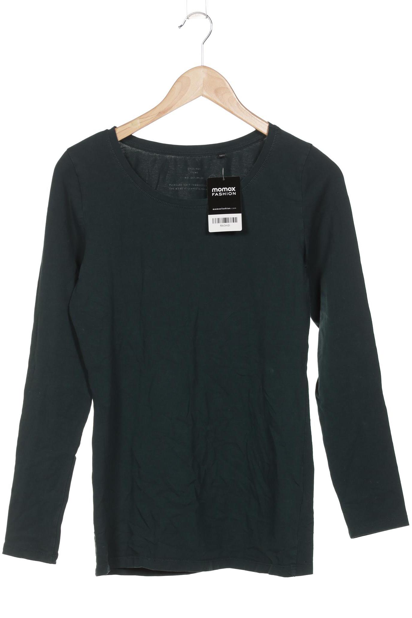 

Opus Damen Langarmshirt, grün, Gr. 40