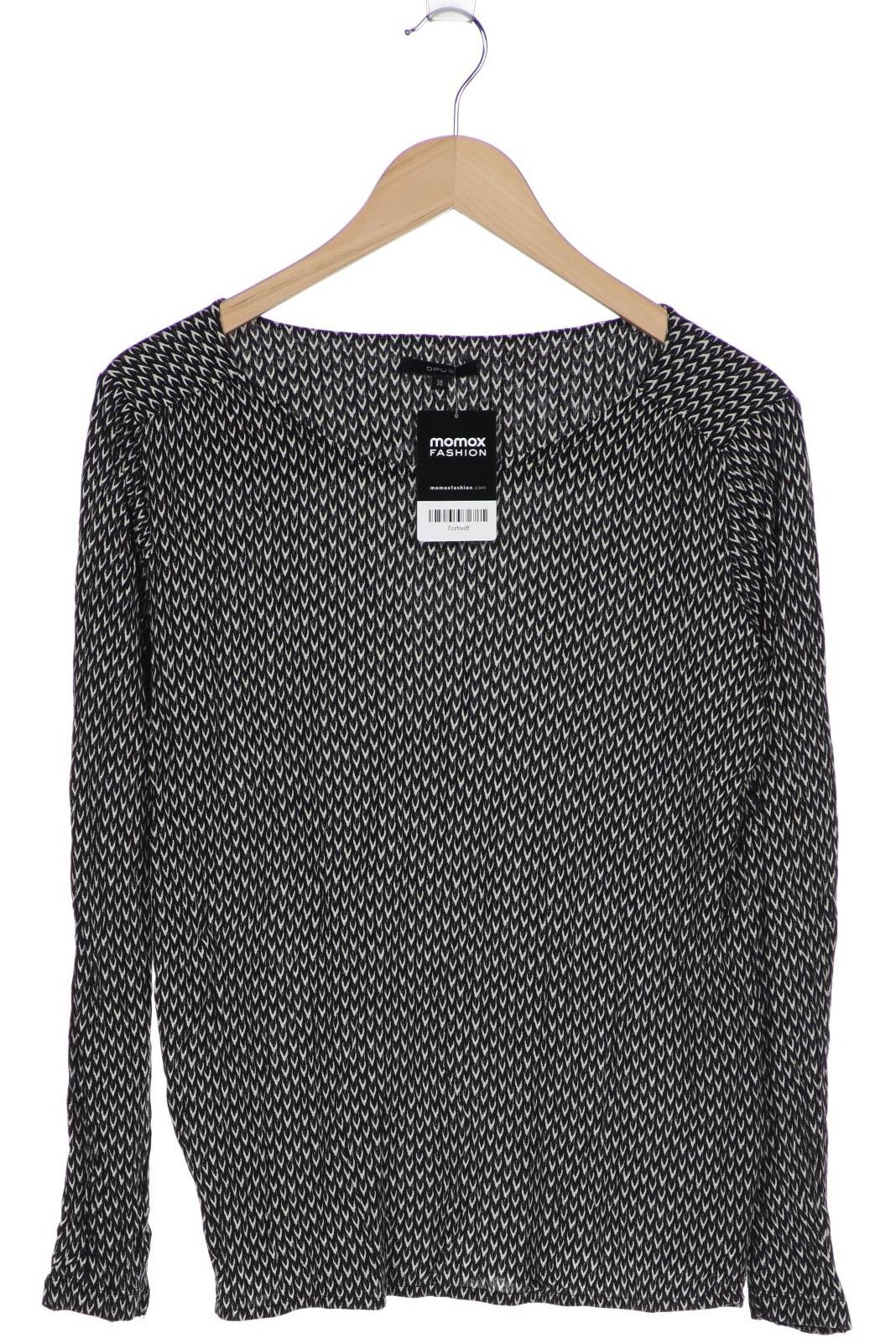 

Opus Damen Langarmshirt, schwarz, Gr. 38