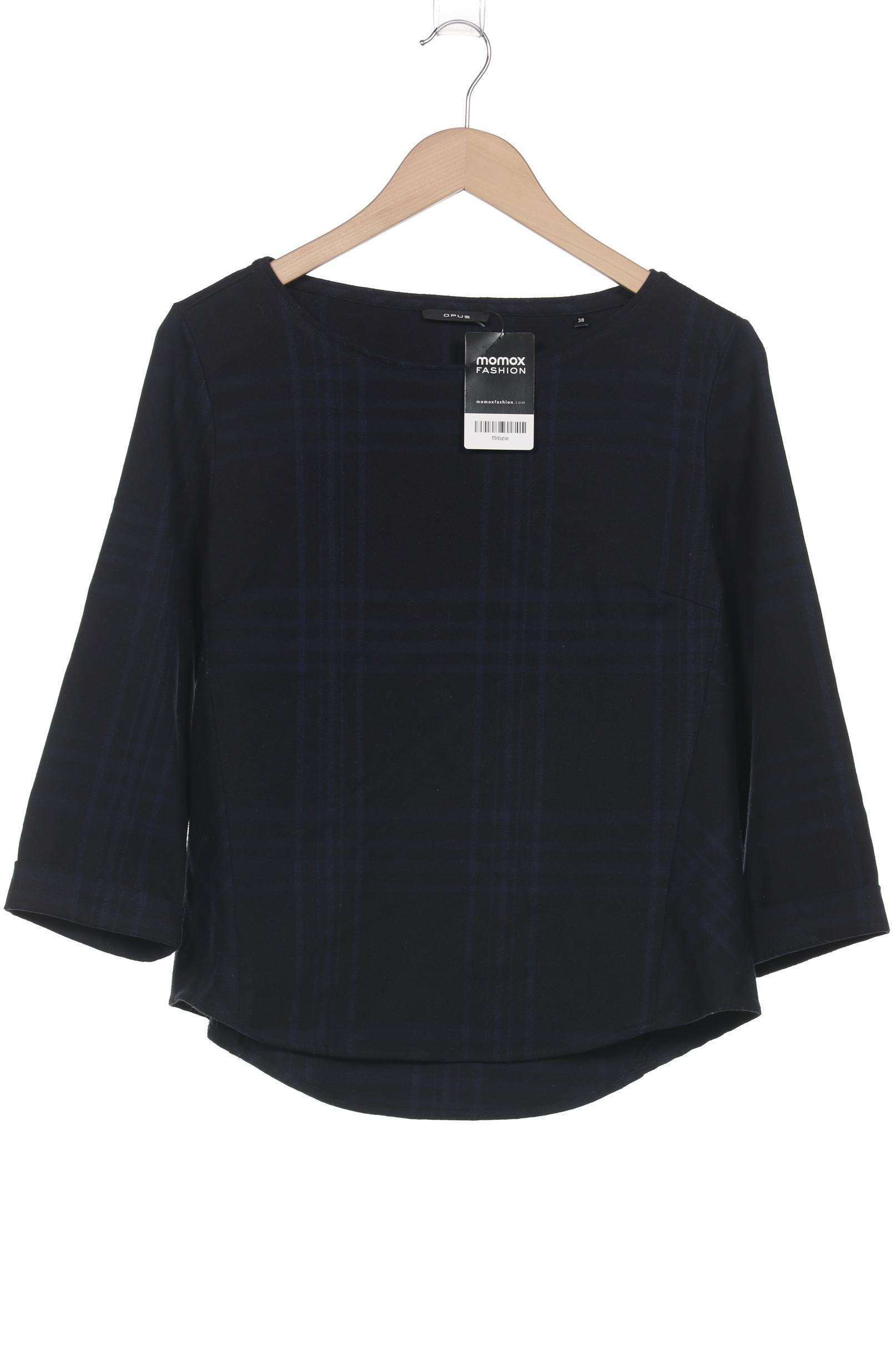 

Opus Damen Langarmshirt, marineblau, Gr. 38