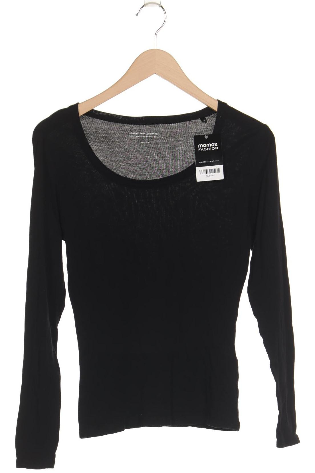 

Opus Damen Langarmshirt, schwarz, Gr. 38