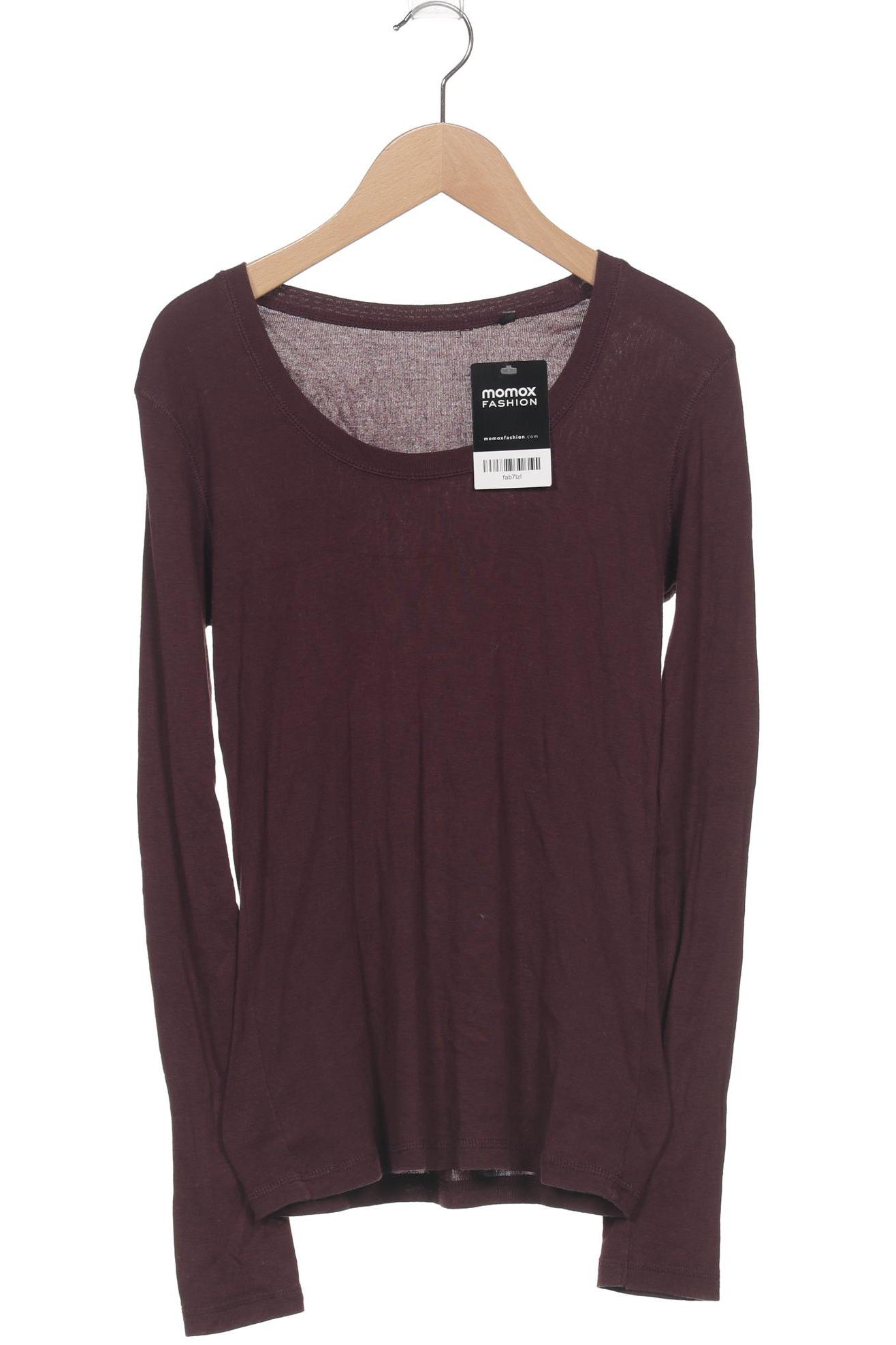 

Opus Damen Langarmshirt, bordeaux, Gr. 38
