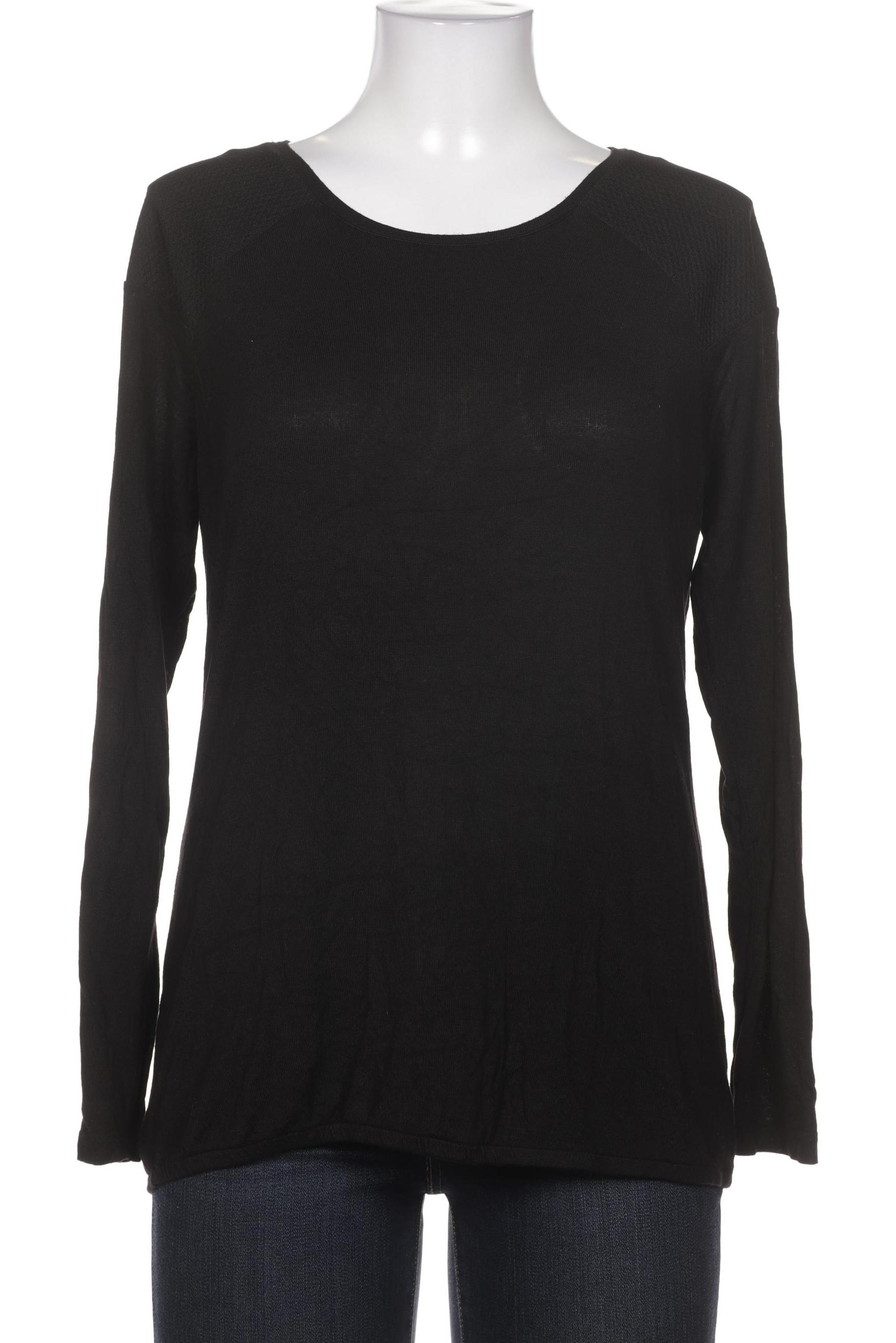 

Opus Damen Langarmshirt, schwarz, Gr. 36