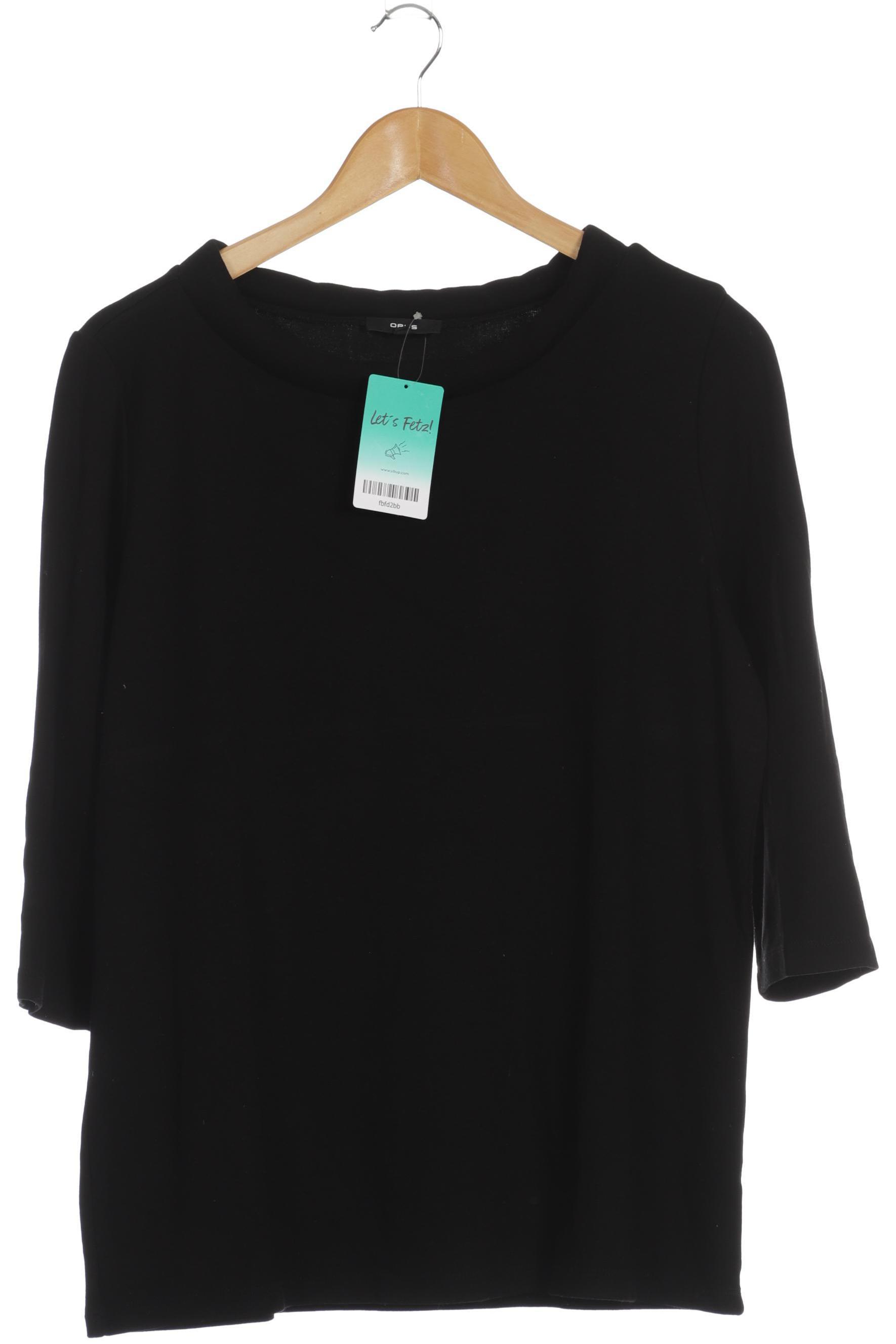 

Opus Damen Langarmshirt, schwarz, Gr. 44