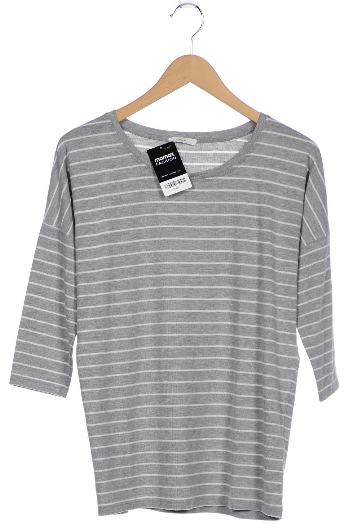 

Opus Damen Langarmshirt, grau, Gr. 38