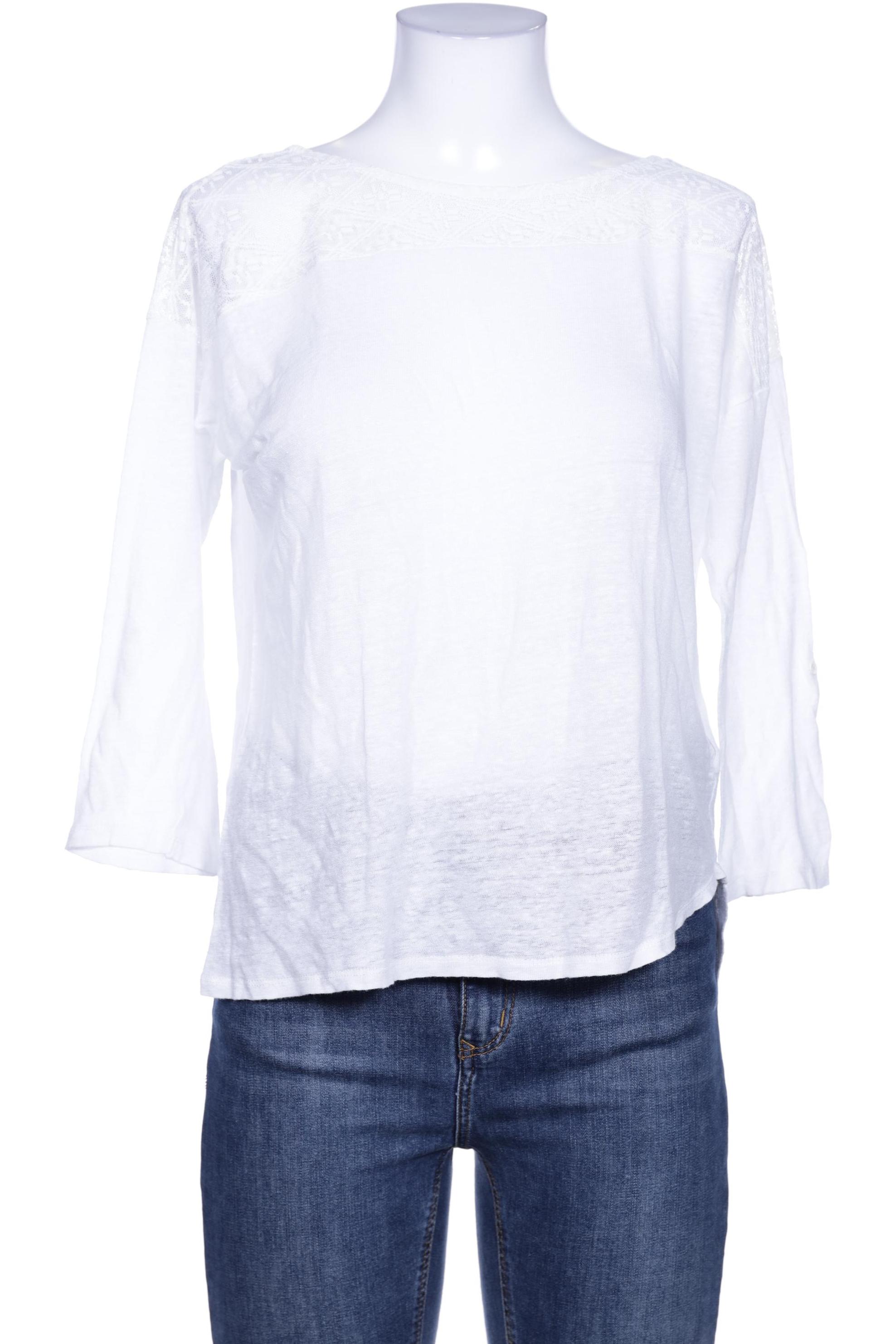

Opus Damen Langarmshirt, weiß