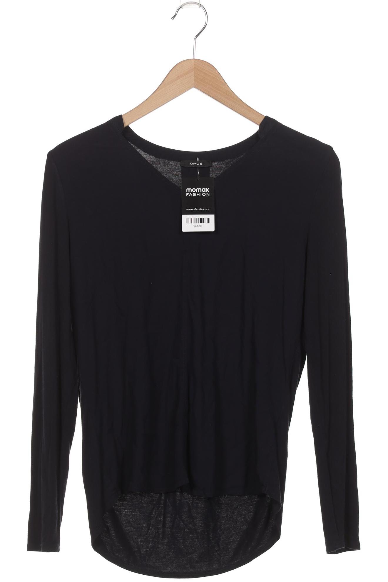 

Opus Damen Langarmshirt, marineblau, Gr. 38