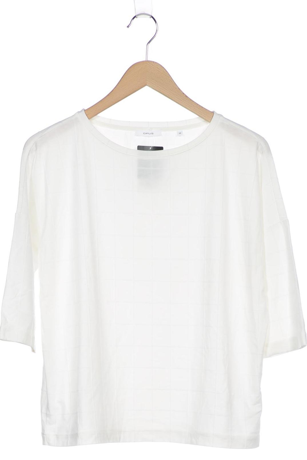 

Opus Damen Langarmshirt, weiß
