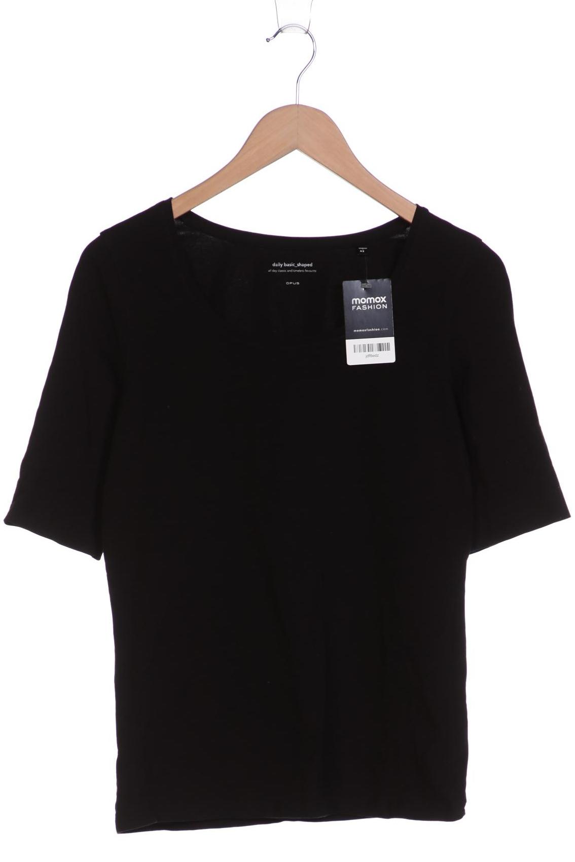 

Opus Damen Langarmshirt, schwarz, Gr. 42