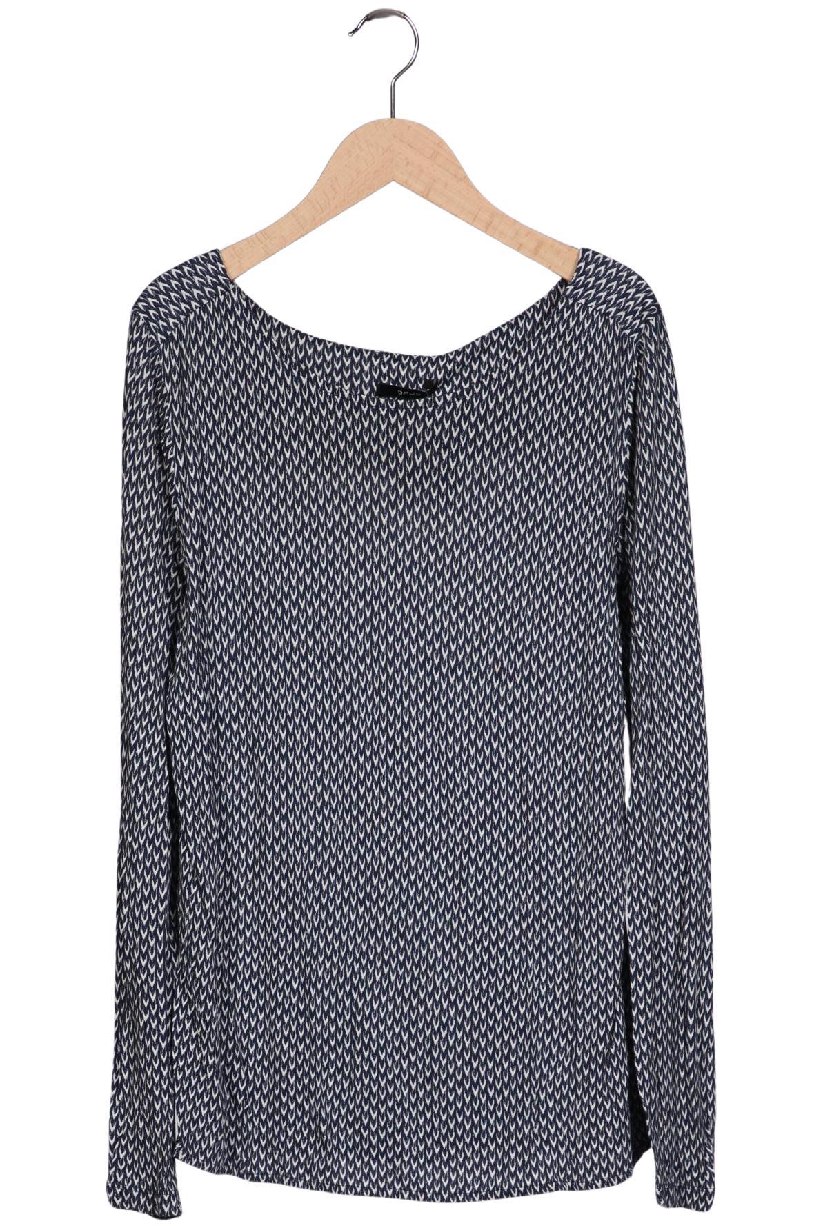 

Opus Damen Langarmshirt, marineblau, Gr. 36