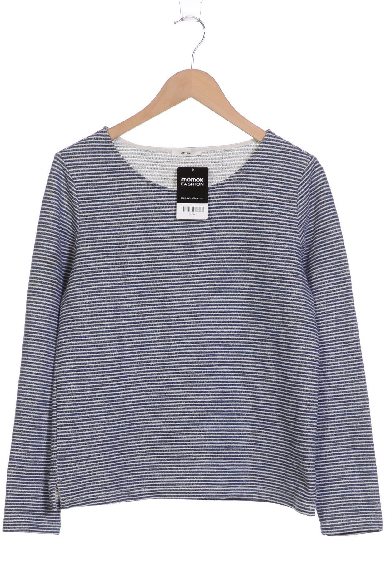 

Opus Damen Langarmshirt, blau, Gr. 38