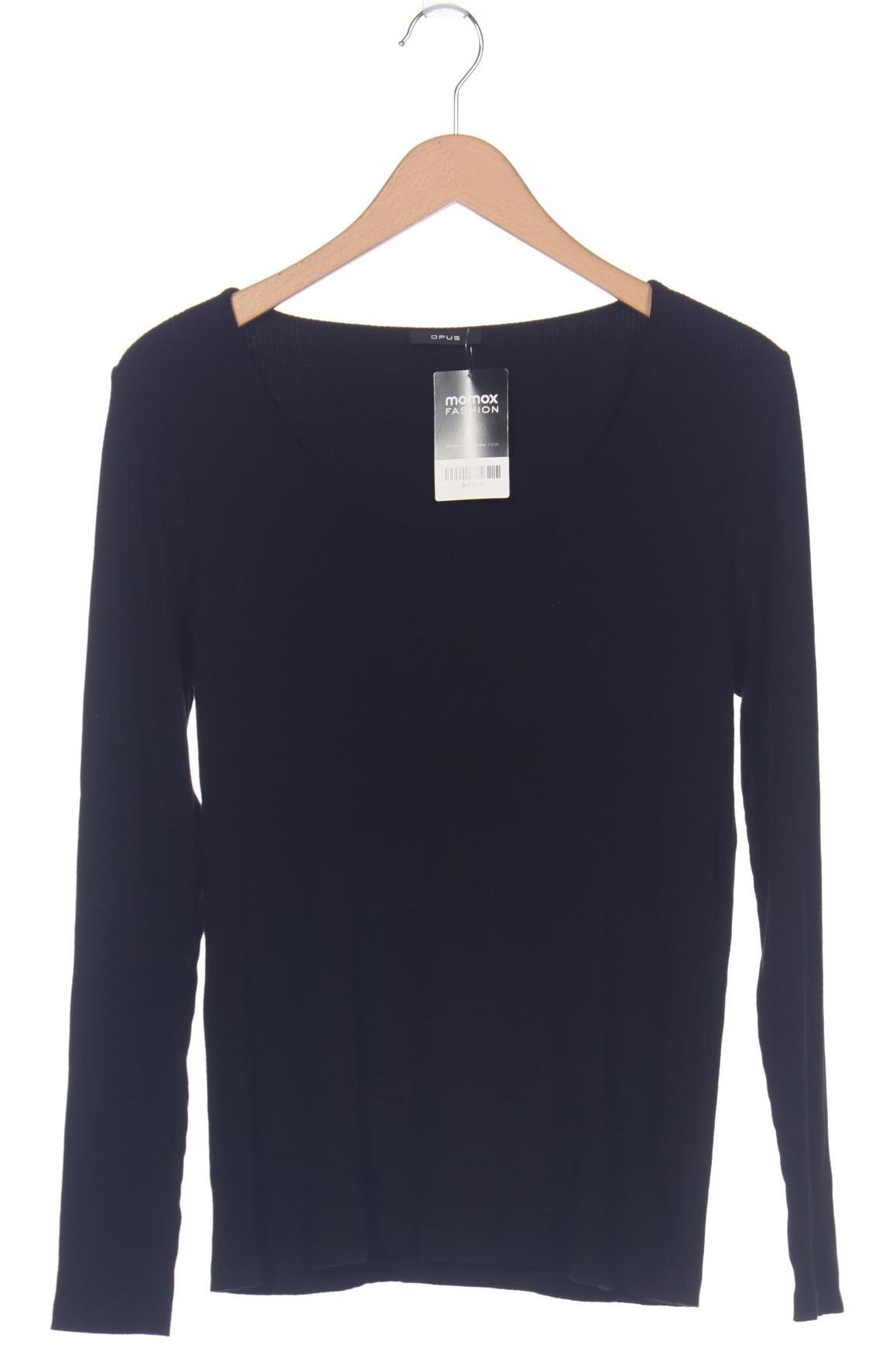 

Opus Damen Langarmshirt, schwarz, Gr. 38