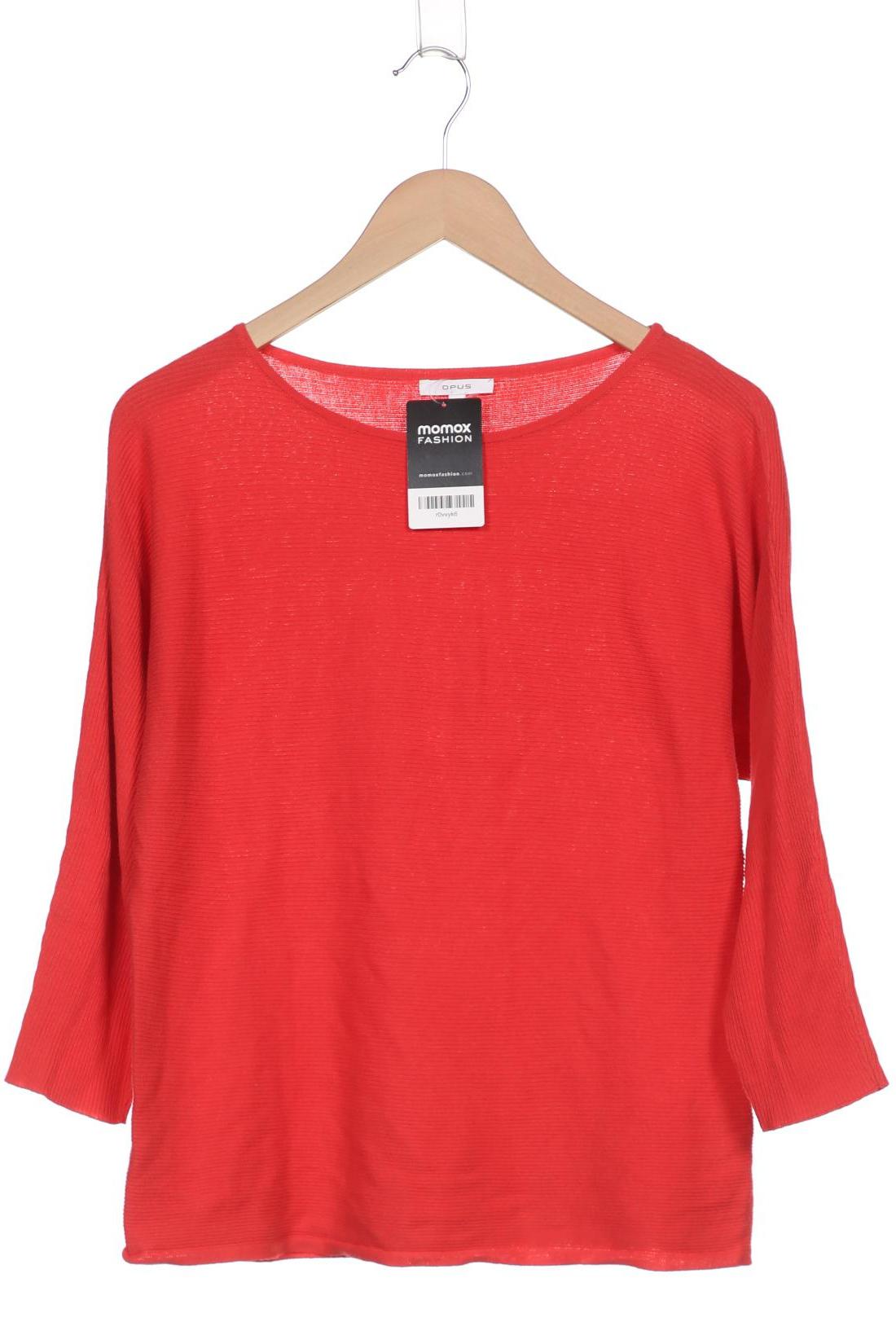 

Opus Damen Langarmshirt, rot, Gr. 36
