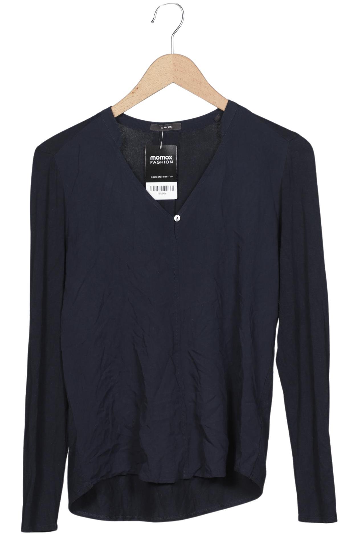 

Opus Damen Langarmshirt, marineblau, Gr. 36