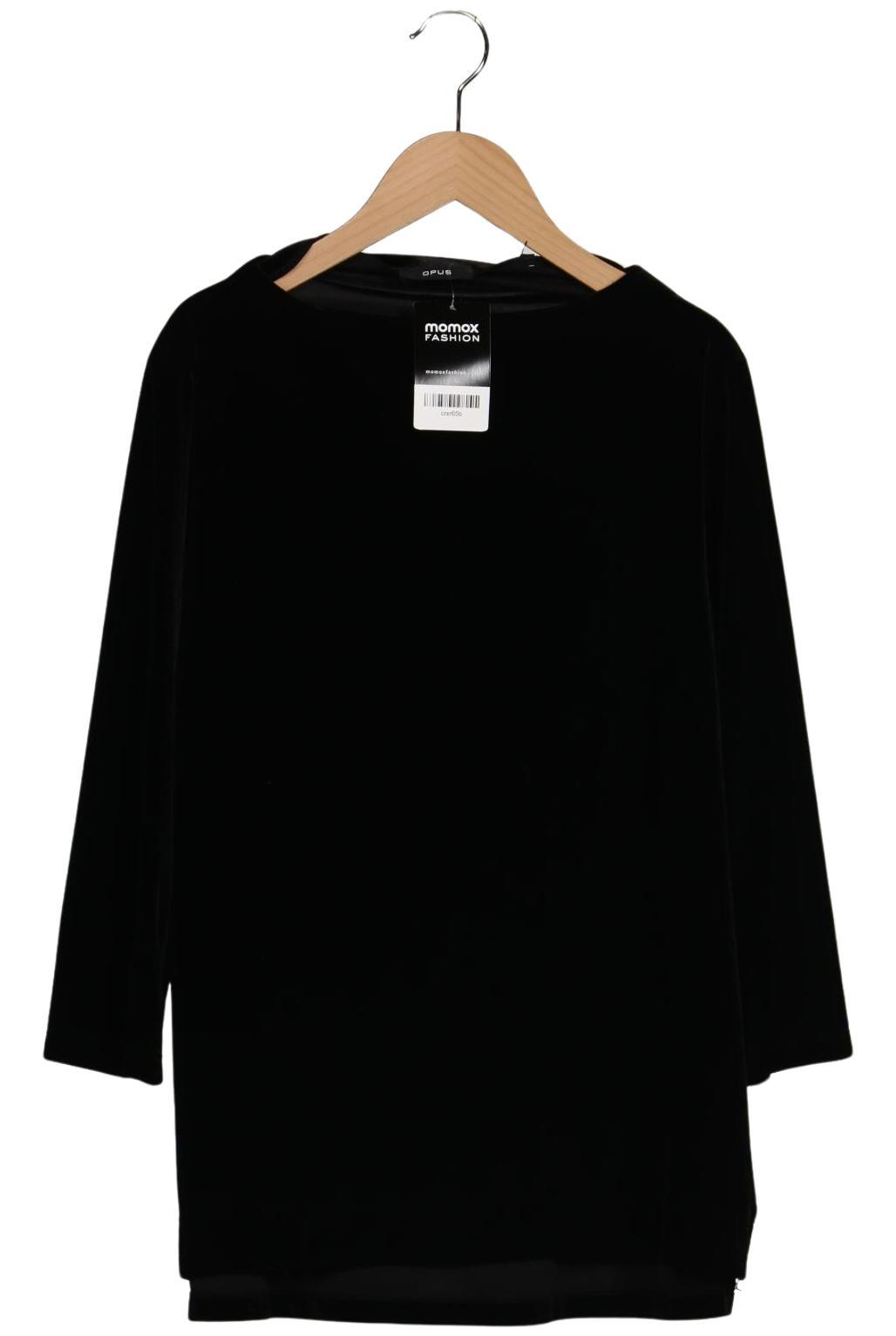 

Opus Damen Langarmshirt, schwarz, Gr. 42