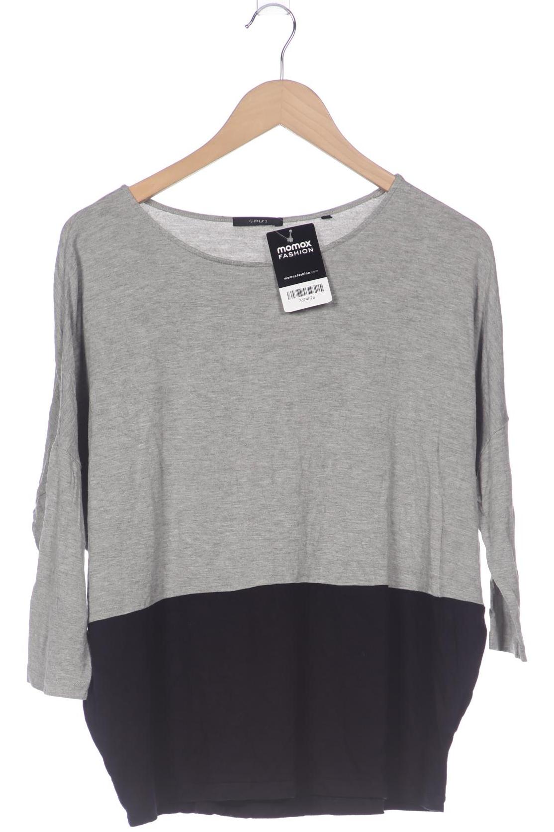 

Opus Damen Langarmshirt, grau, Gr. 40