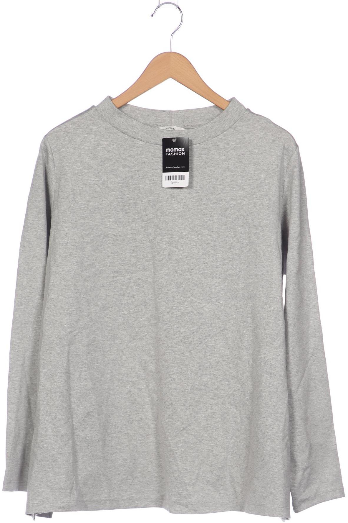 

Opus Damen Langarmshirt, grau, Gr. 44