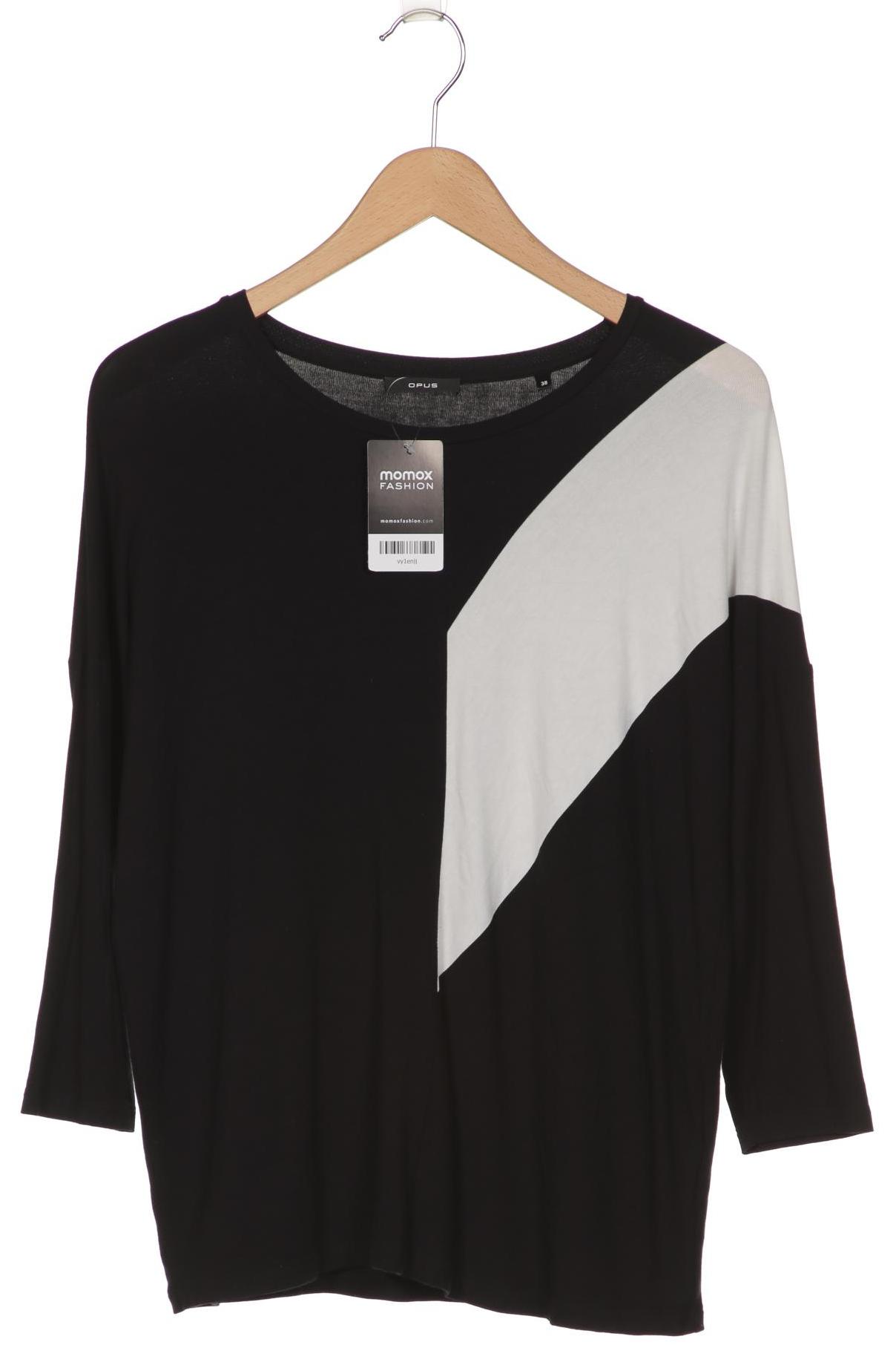 

Opus Damen Langarmshirt, schwarz, Gr. 38
