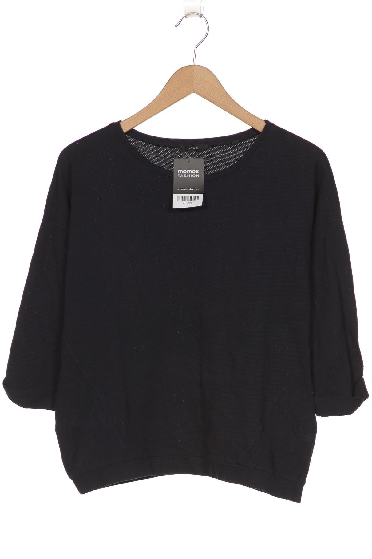 

Opus Damen Langarmshirt, marineblau, Gr. 38