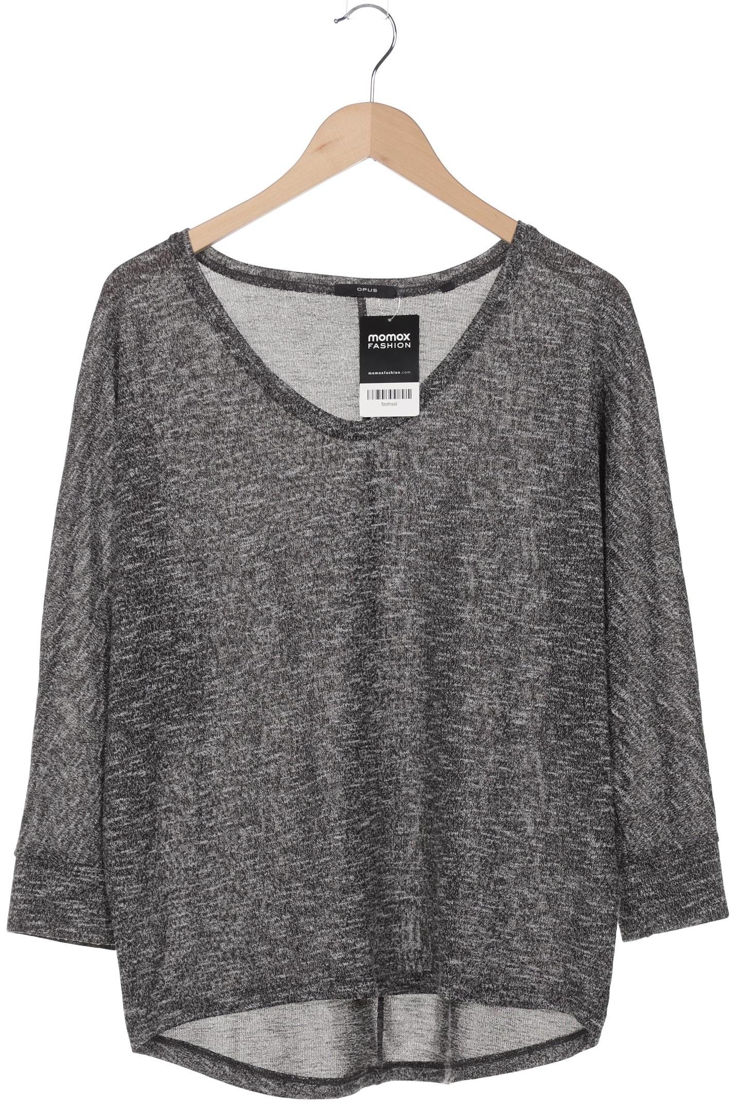 

Opus Damen Langarmshirt, grau, Gr. 44