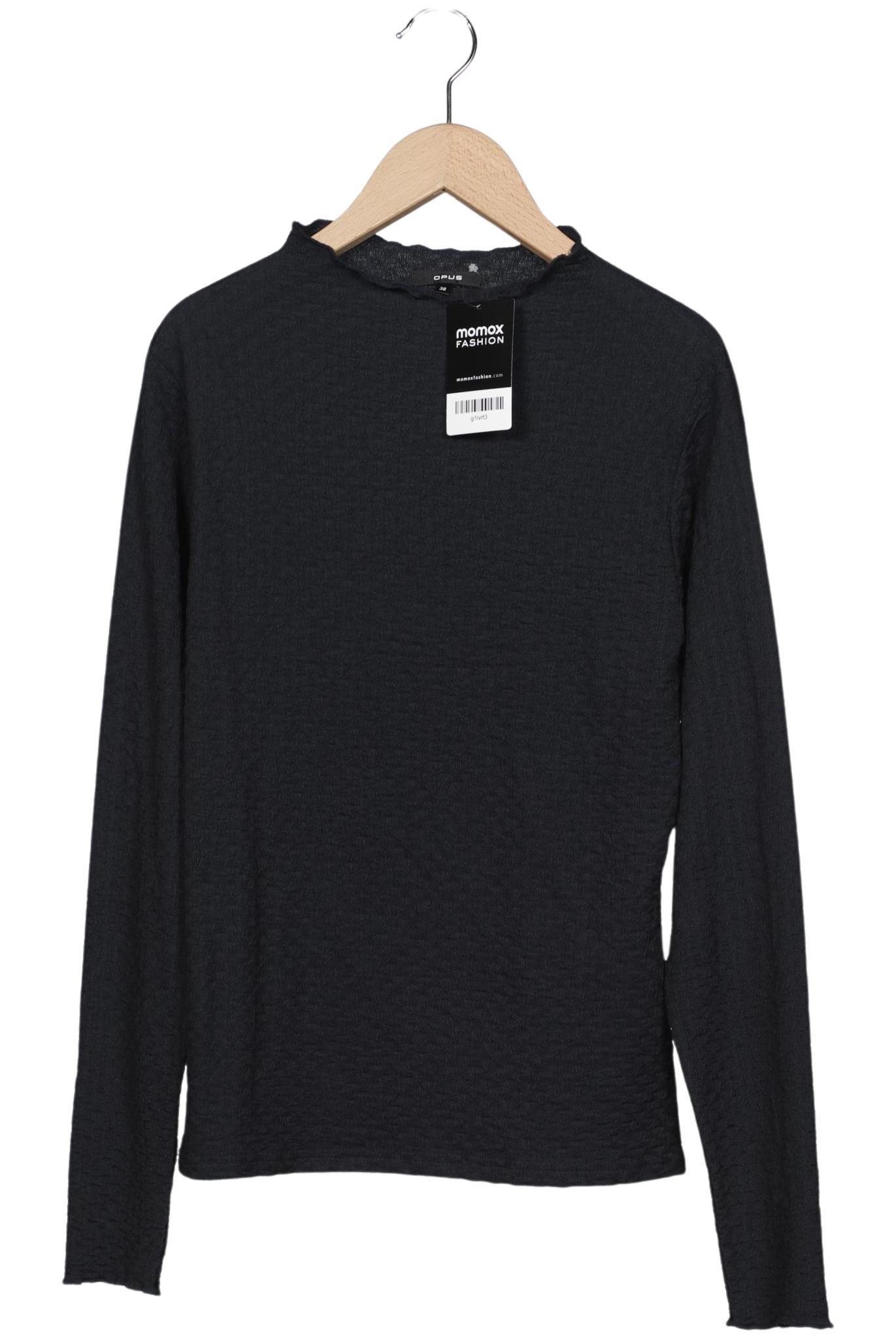 

Opus Damen Langarmshirt, marineblau, Gr. 38