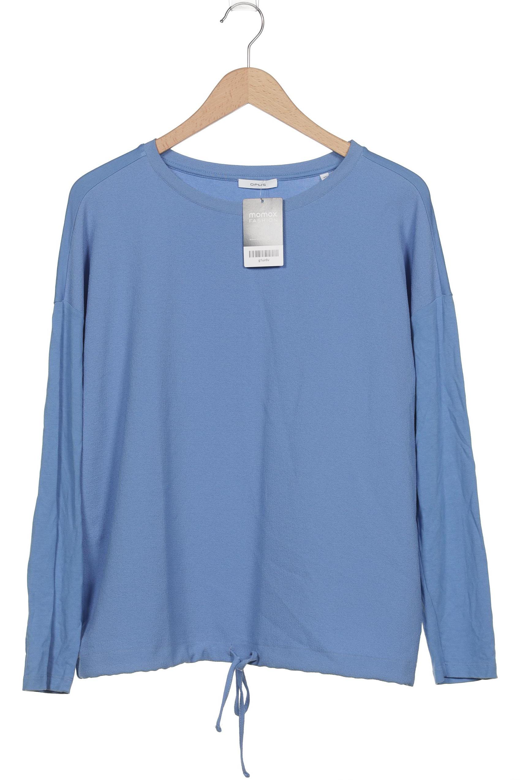 

Opus Damen Langarmshirt, blau, Gr. 40