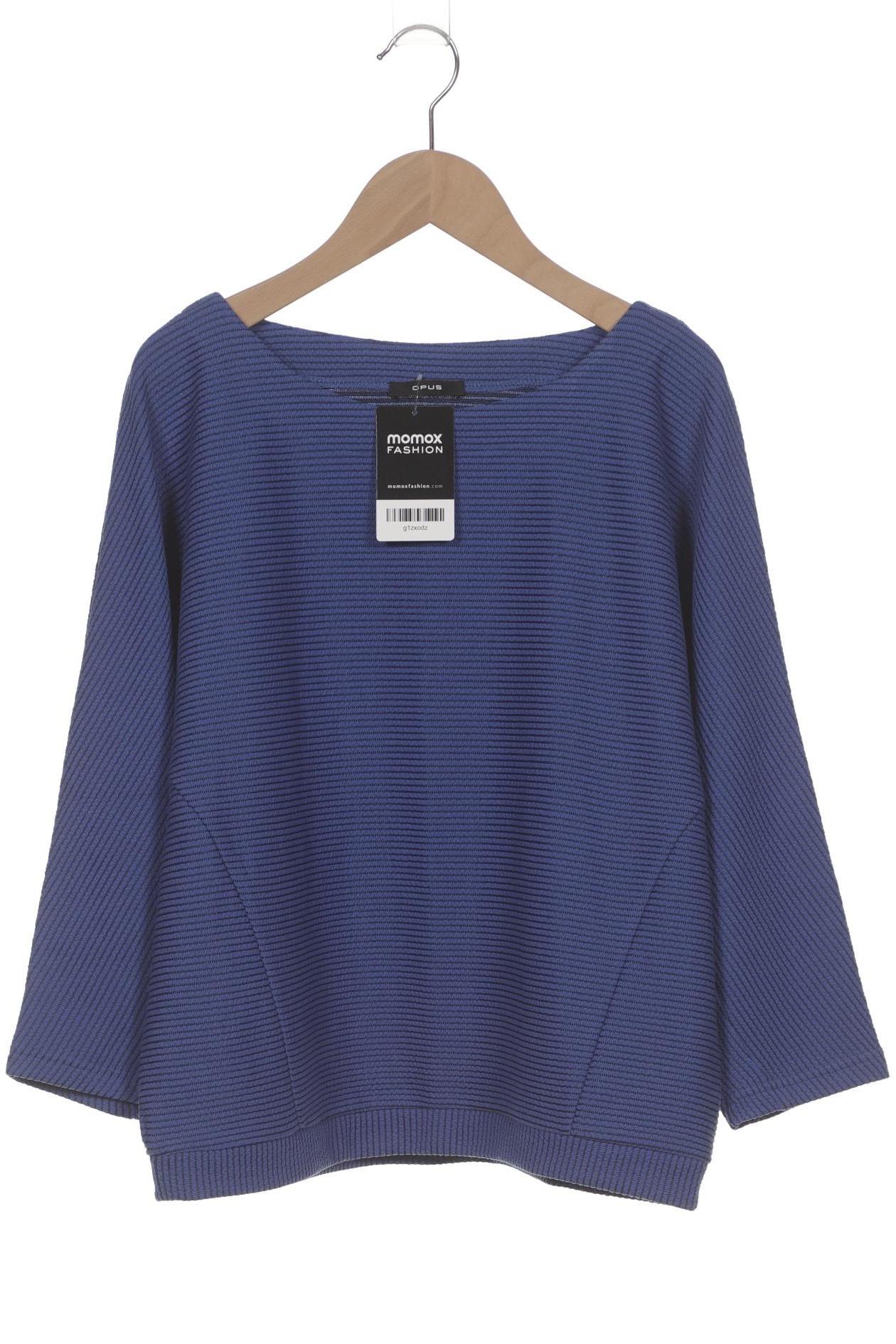 

Opus Damen Langarmshirt, blau, Gr. 36