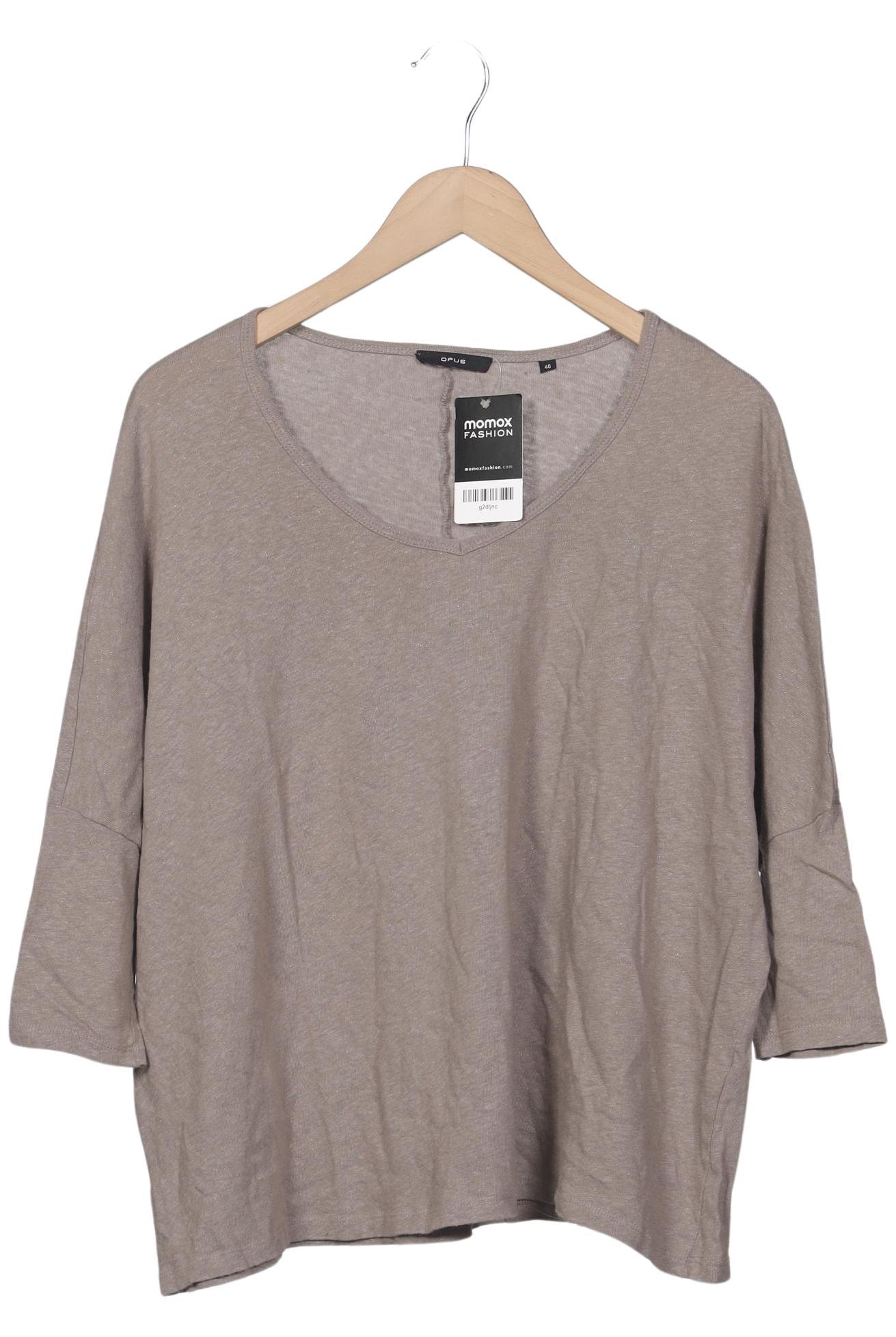 

Opus Damen Langarmshirt, beige, Gr. 40