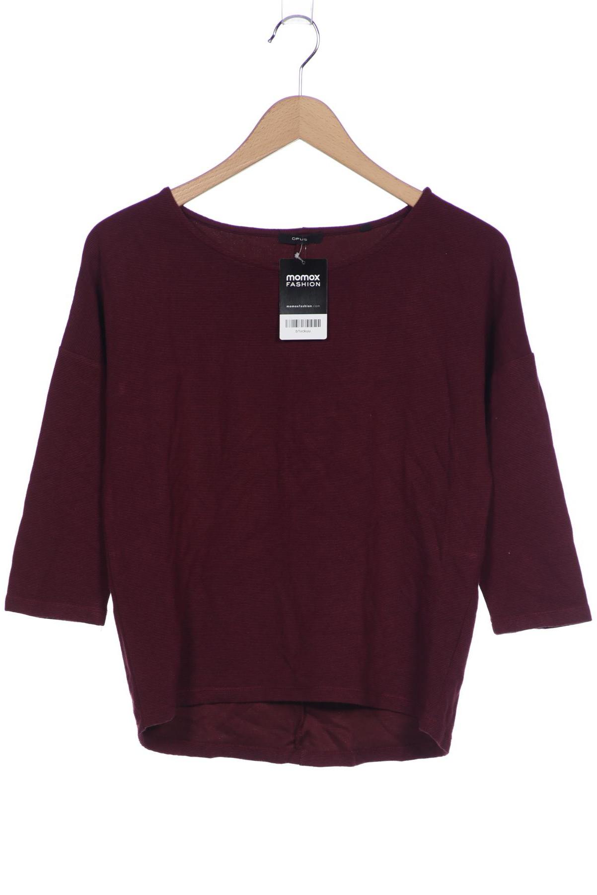 

Opus Damen Langarmshirt, bordeaux, Gr. 36