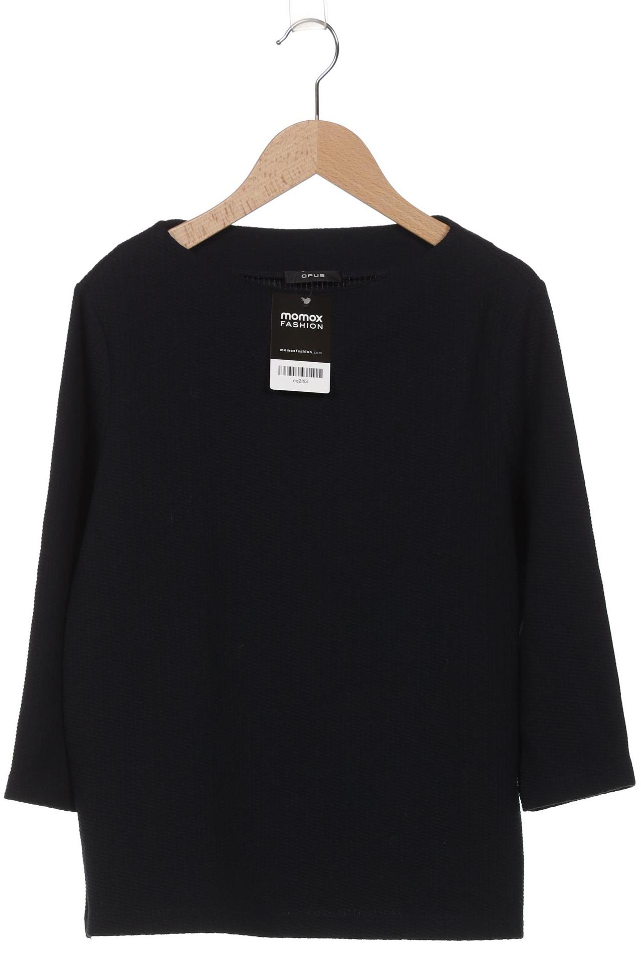 

Opus Damen Langarmshirt, marineblau, Gr. 36