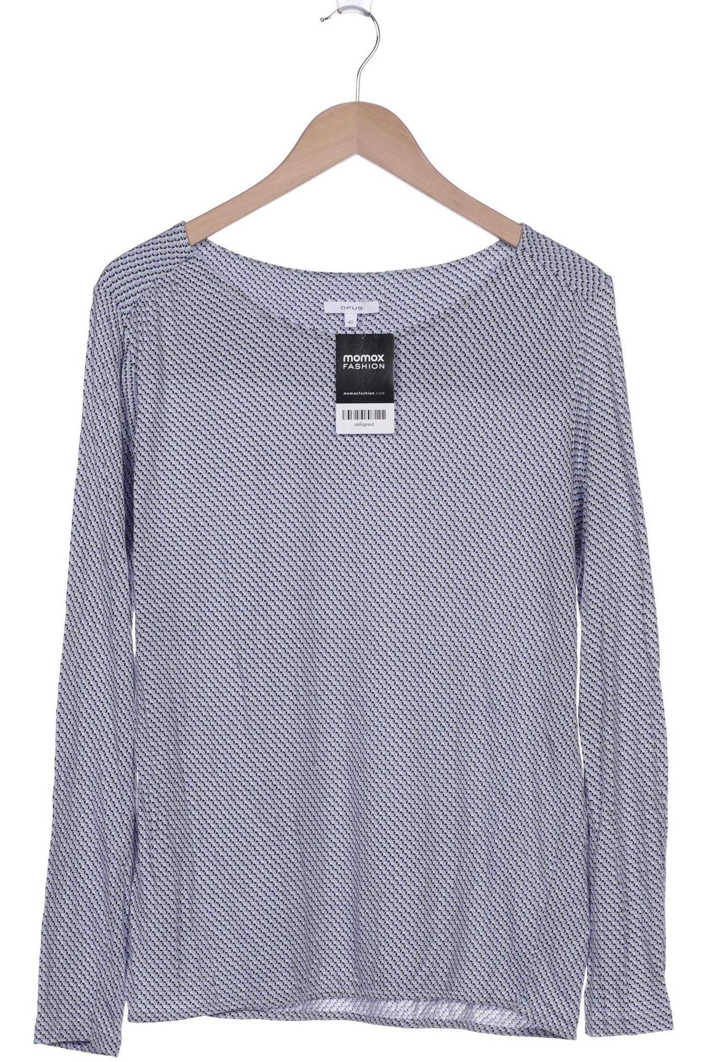 

Opus Damen Langarmshirt, hellblau, Gr. 40
