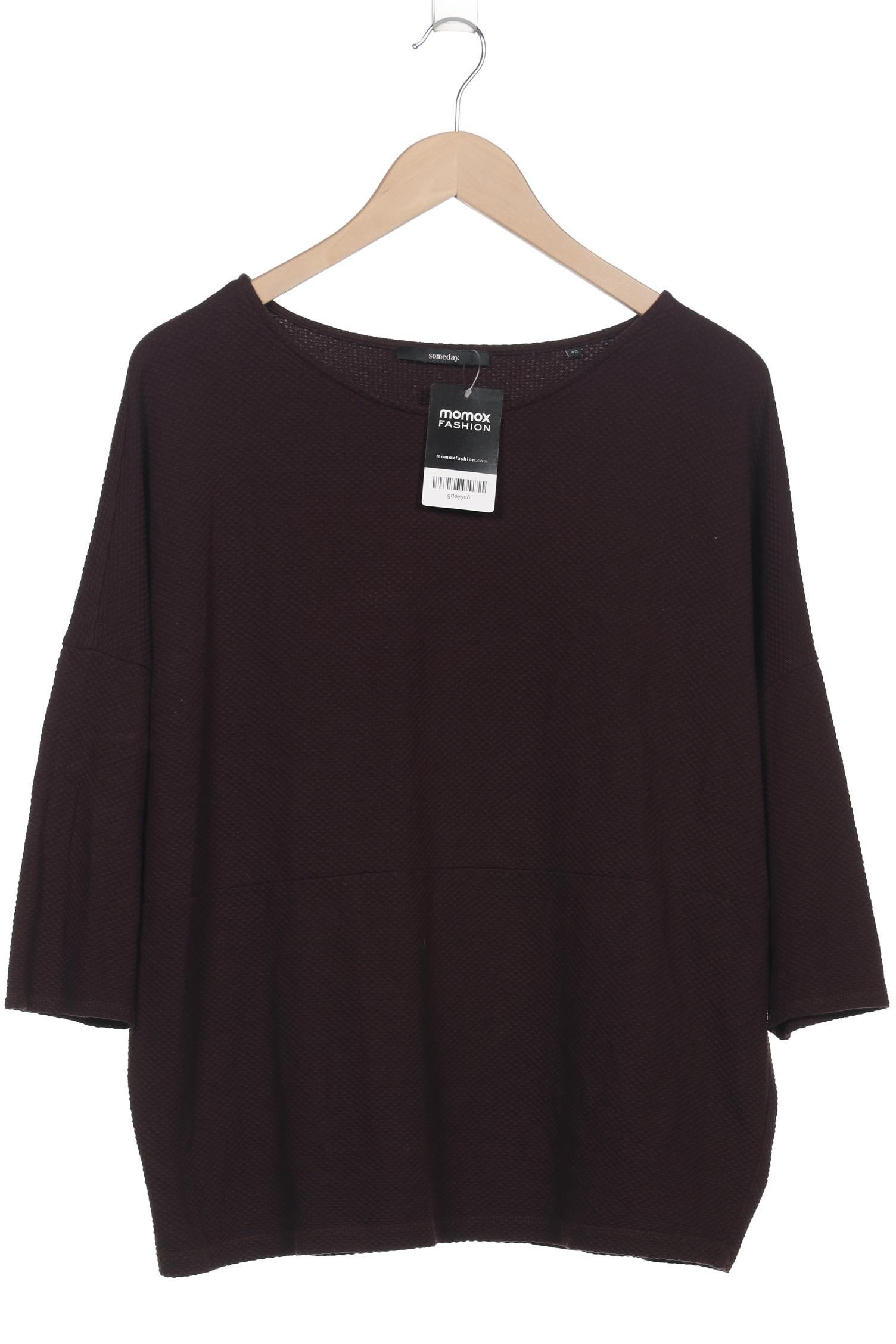 

Opus Damen Langarmshirt, bordeaux, Gr. 40