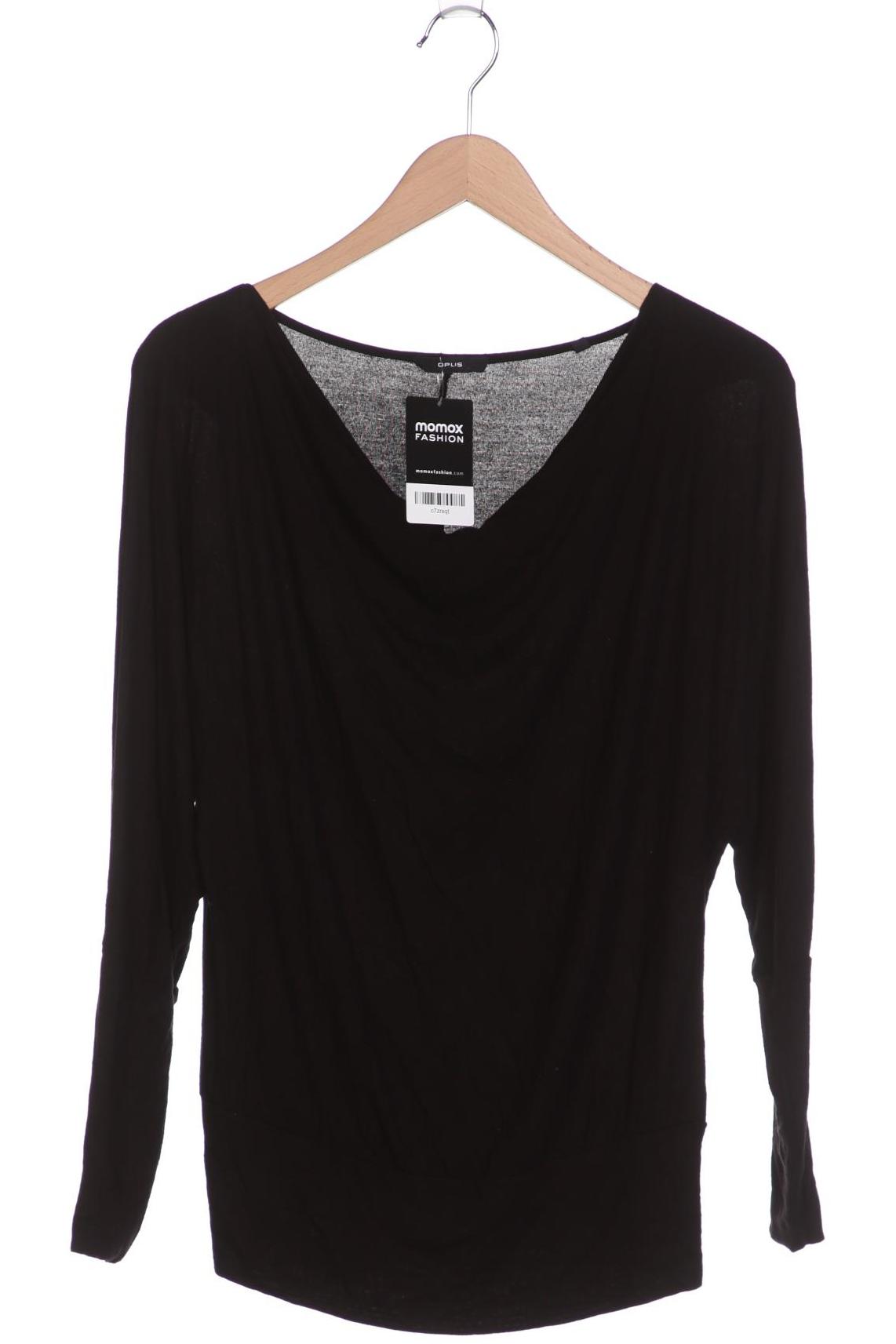 

Opus Damen Langarmshirt, schwarz, Gr. 36