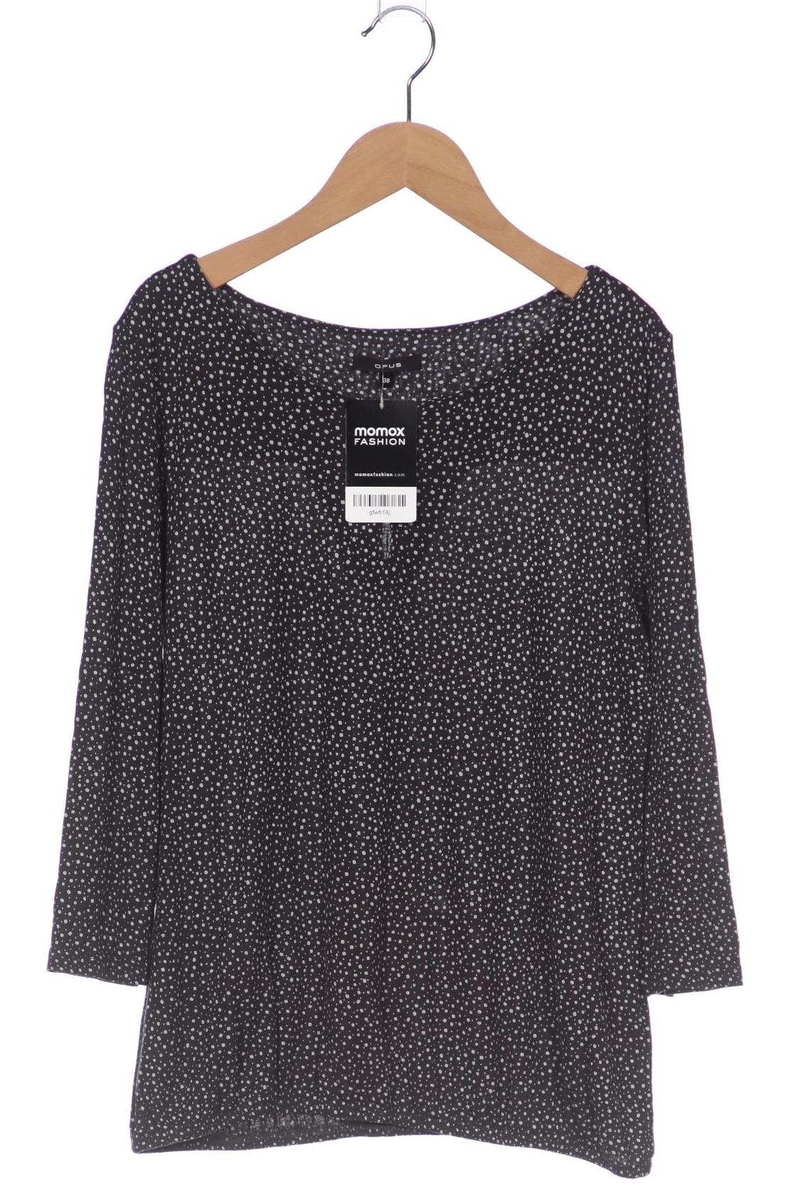 

Opus Damen Langarmshirt, schwarz, Gr. 38