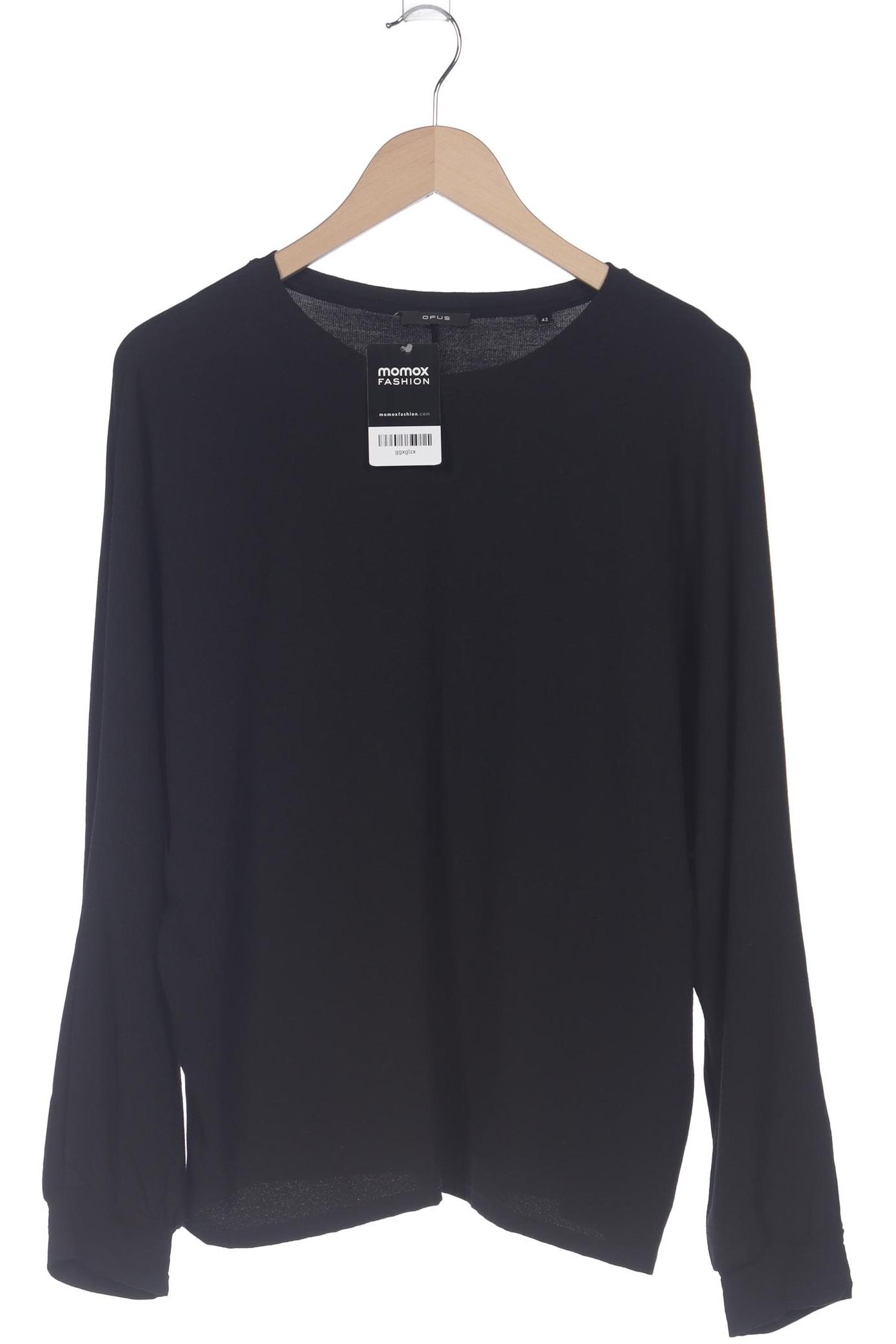 

Opus Damen Langarmshirt, schwarz, Gr. 42