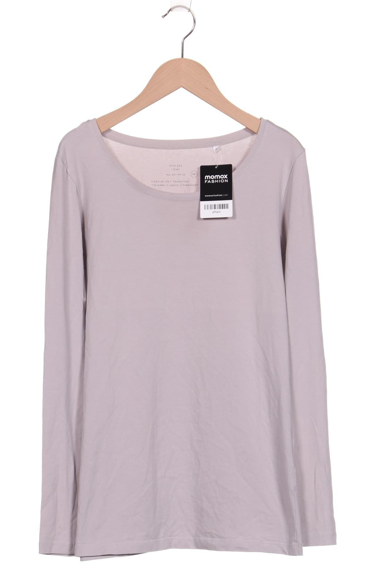 

Opus Damen Langarmshirt, grau, Gr. 40