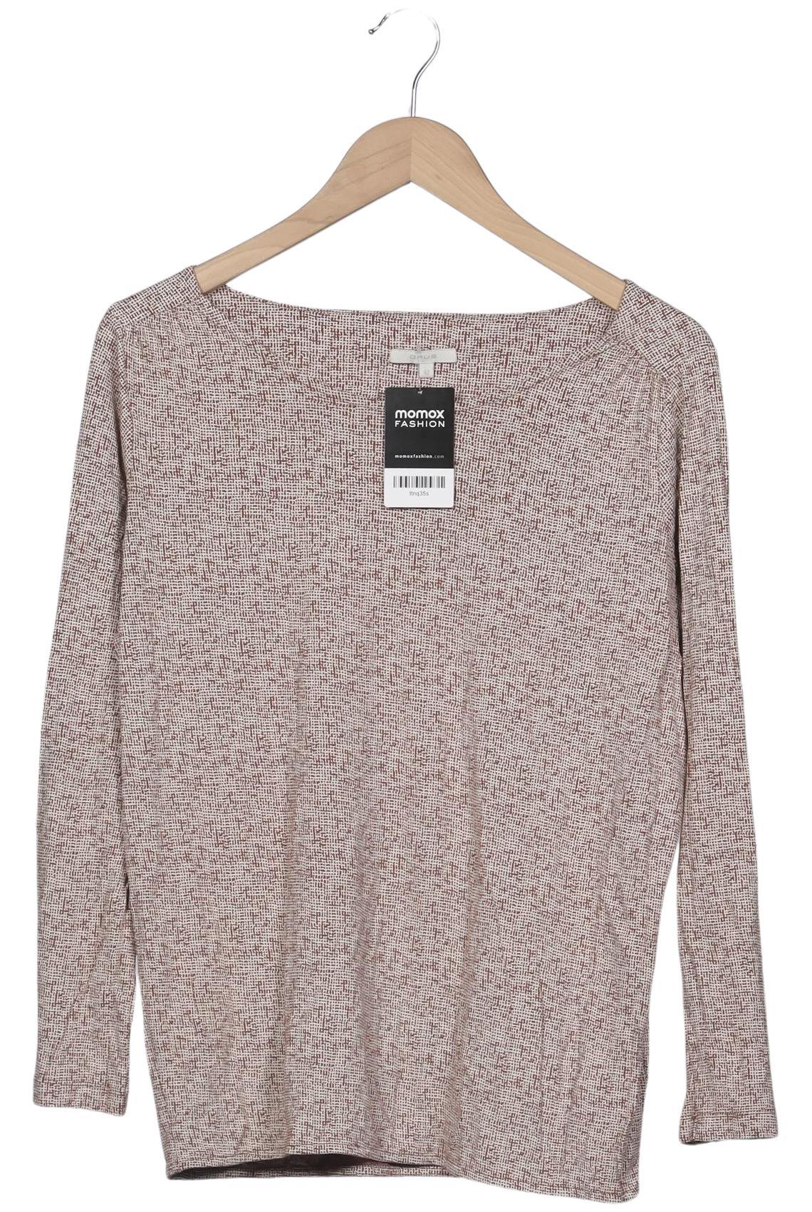 

Opus Damen Langarmshirt, braun, Gr. 42