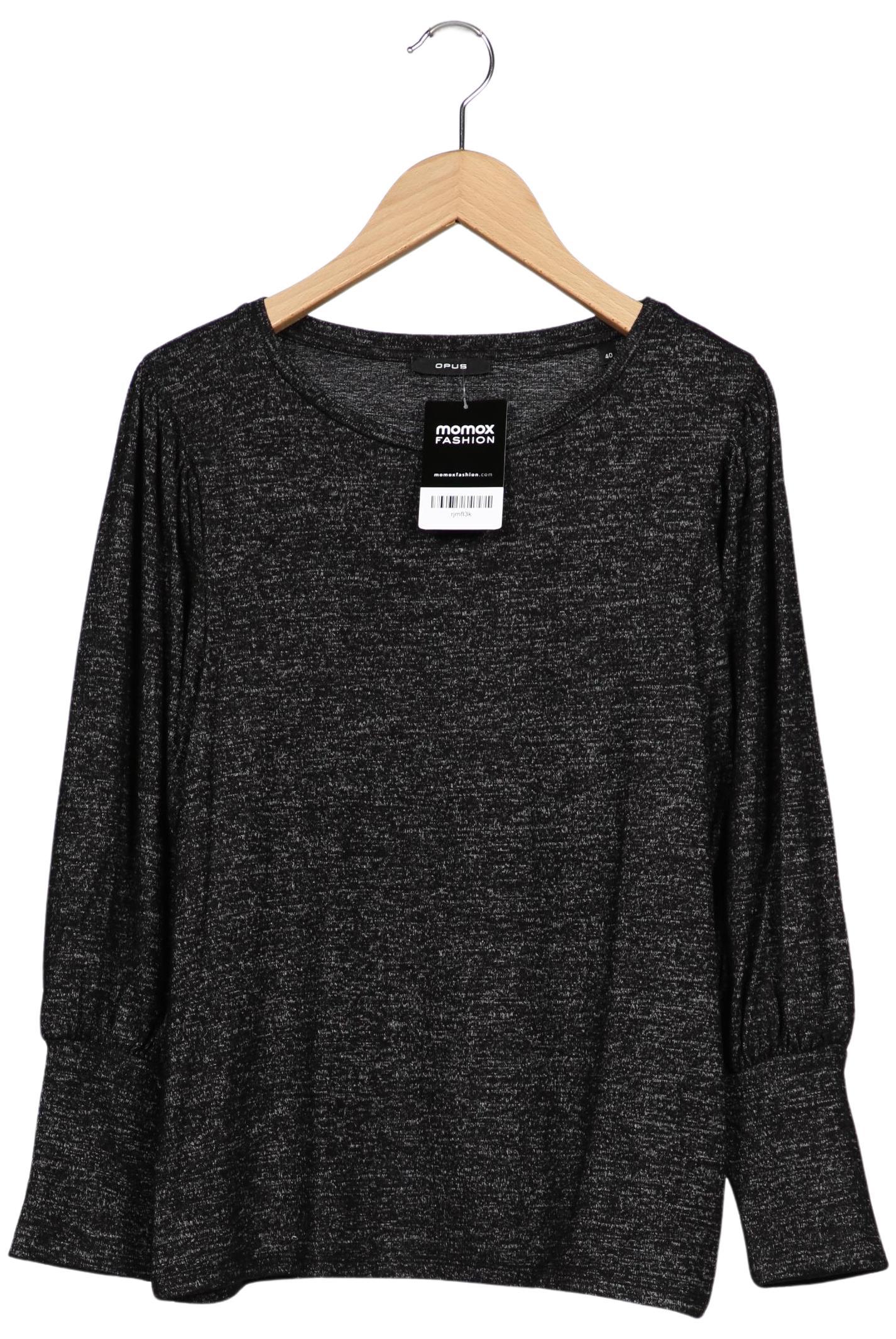 

Opus Damen Langarmshirt, grau, Gr. 40