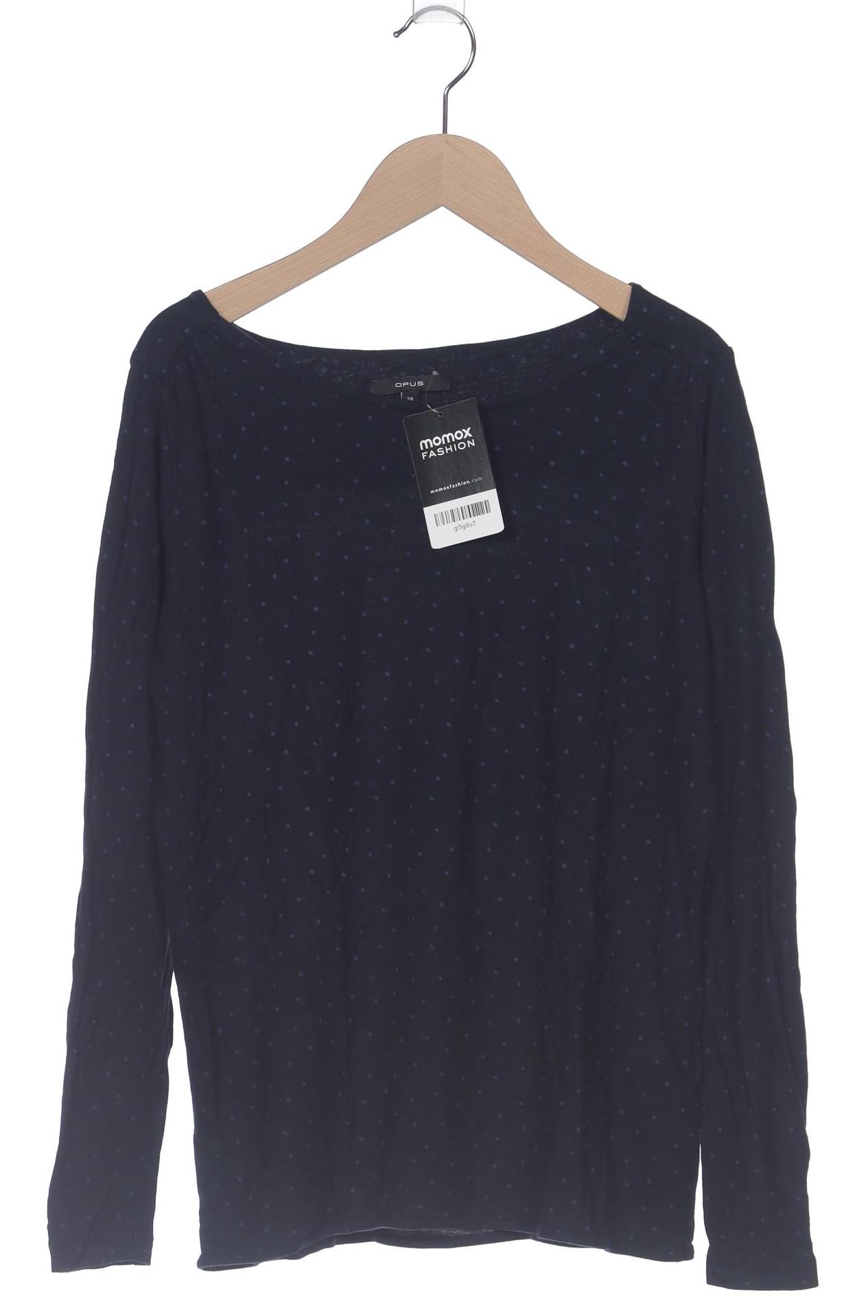 

Opus Damen Langarmshirt, marineblau, Gr. 38