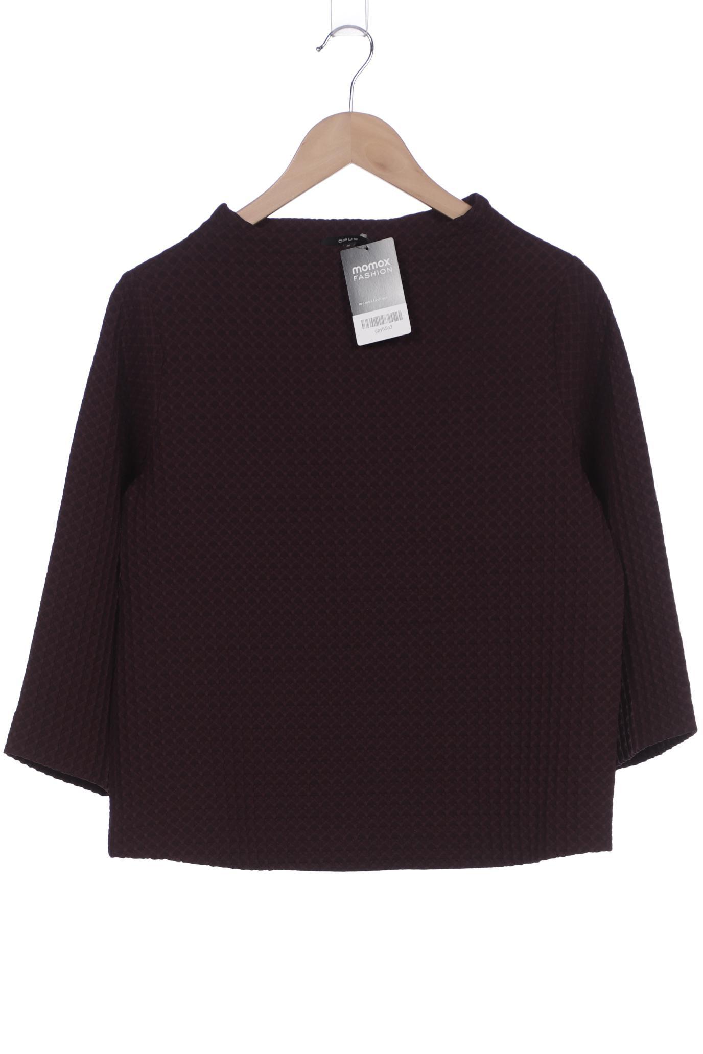 

Opus Damen Langarmshirt, bordeaux, Gr. 36