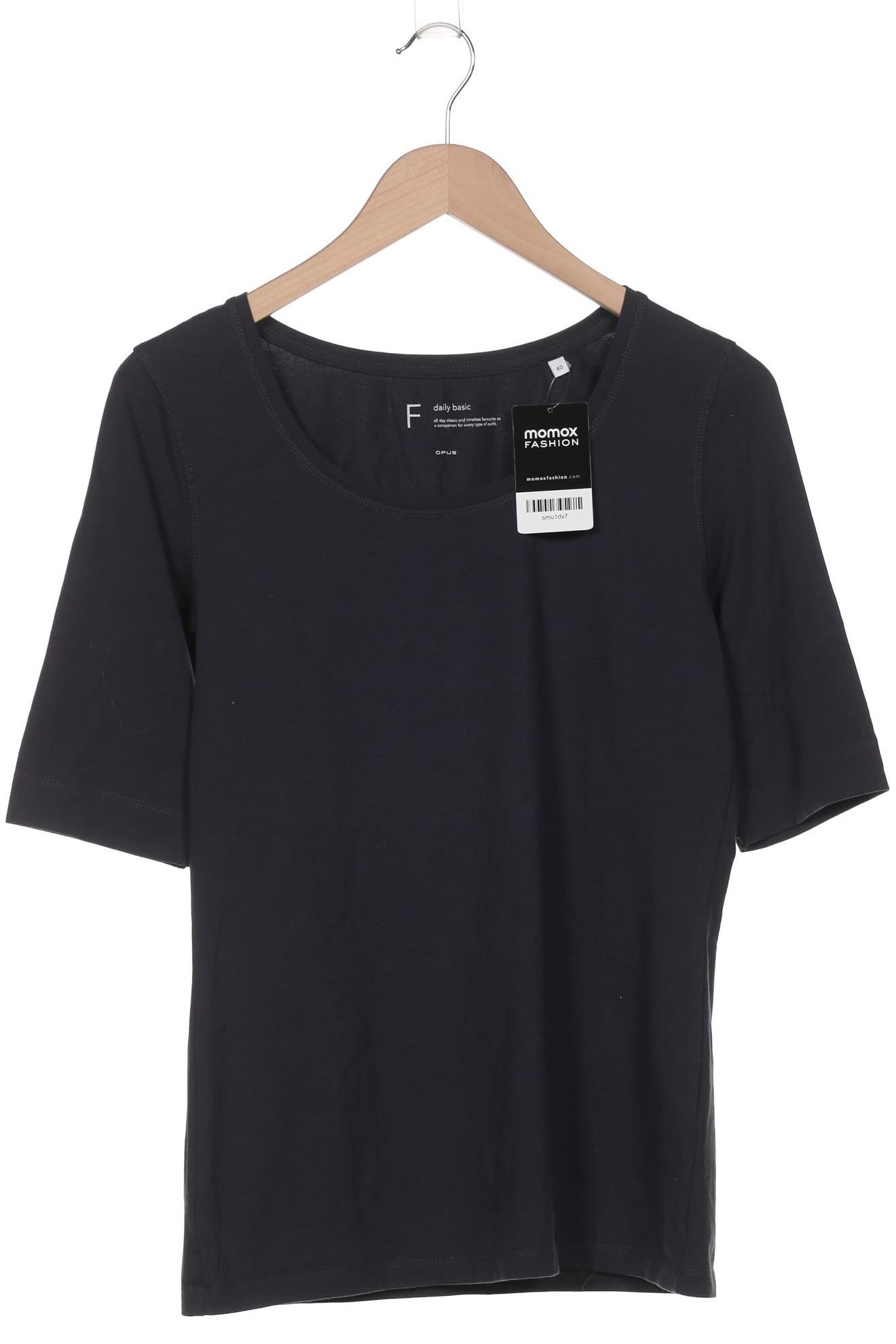 

Opus Damen Langarmshirt, marineblau, Gr. 40