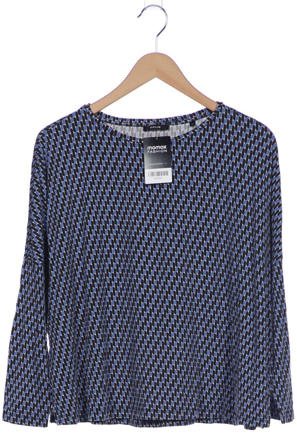 

Opus Damen Langarmshirt, blau, Gr. 40