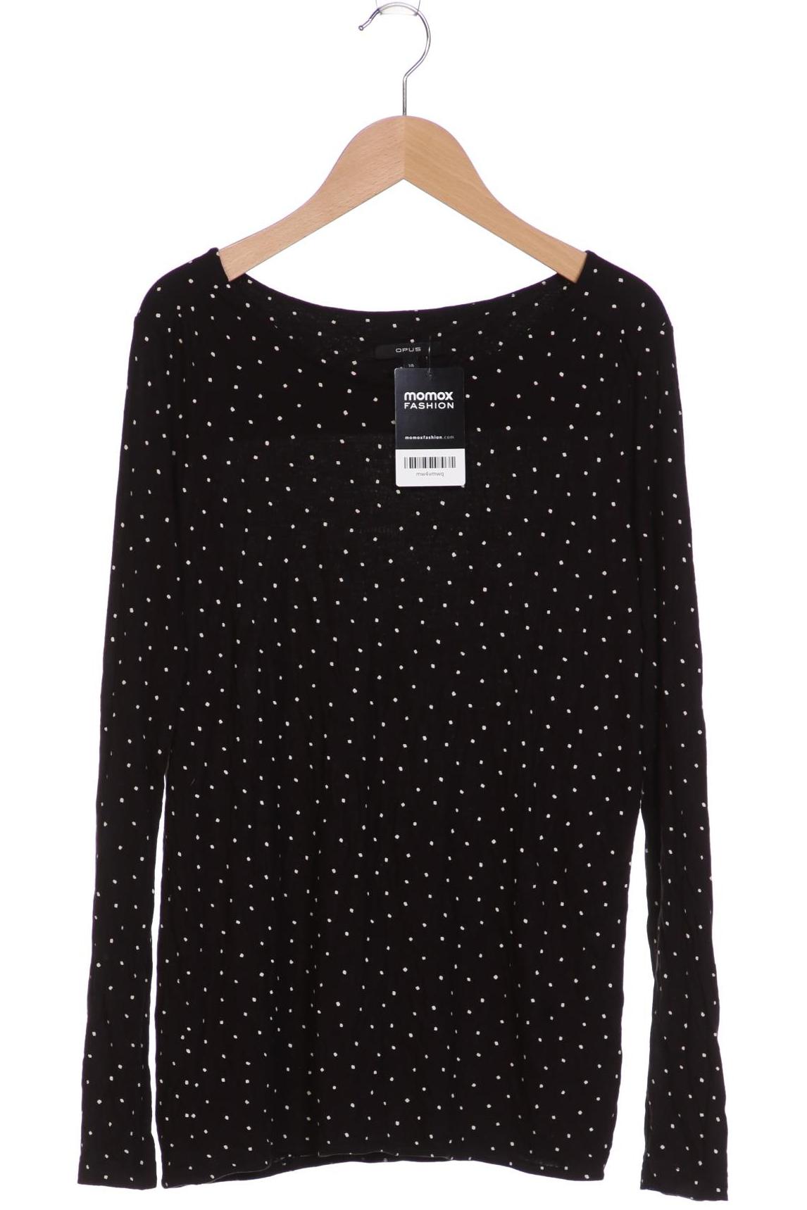 

Opus Damen Langarmshirt, schwarz