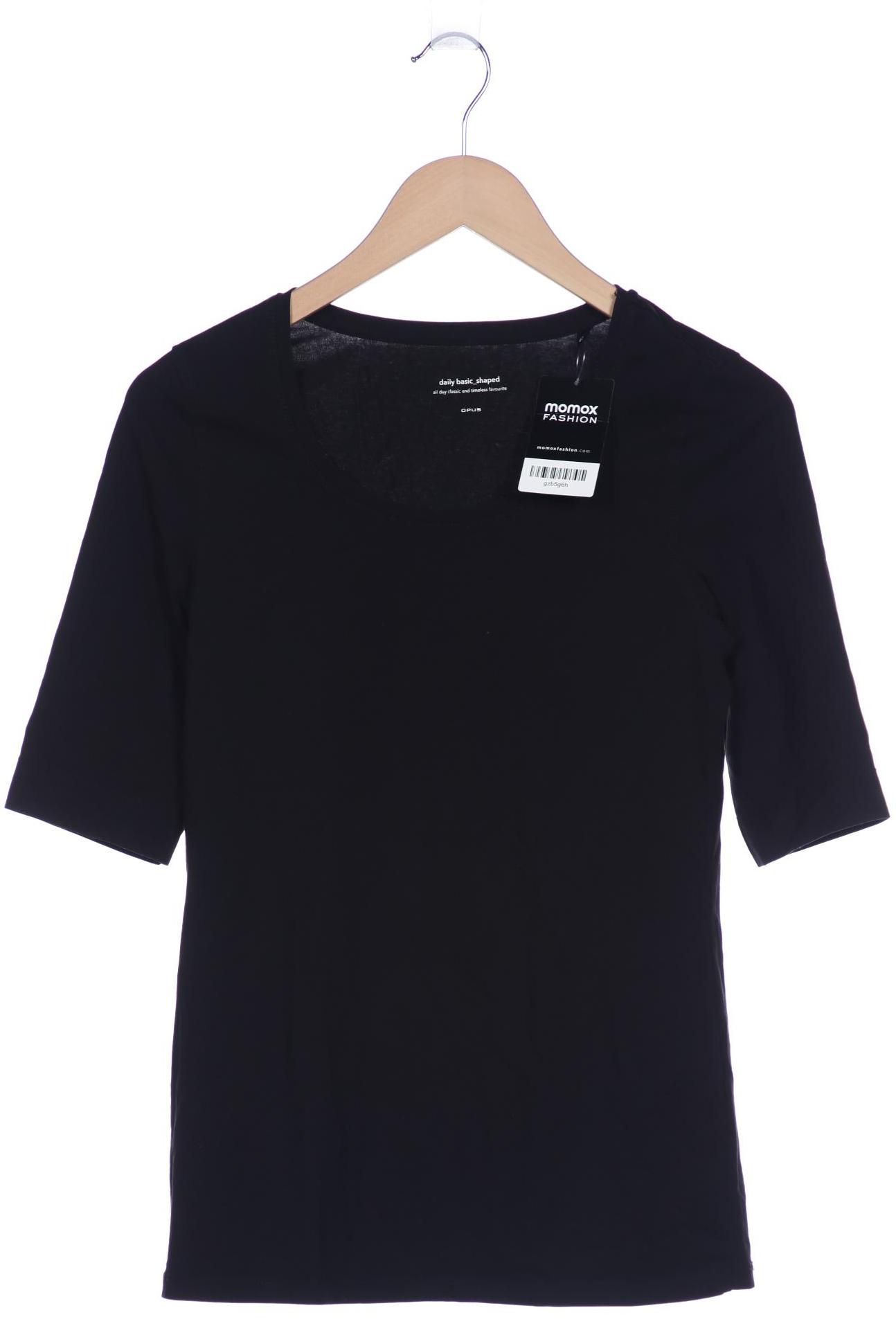 

Opus Damen Langarmshirt, schwarz, Gr. 40