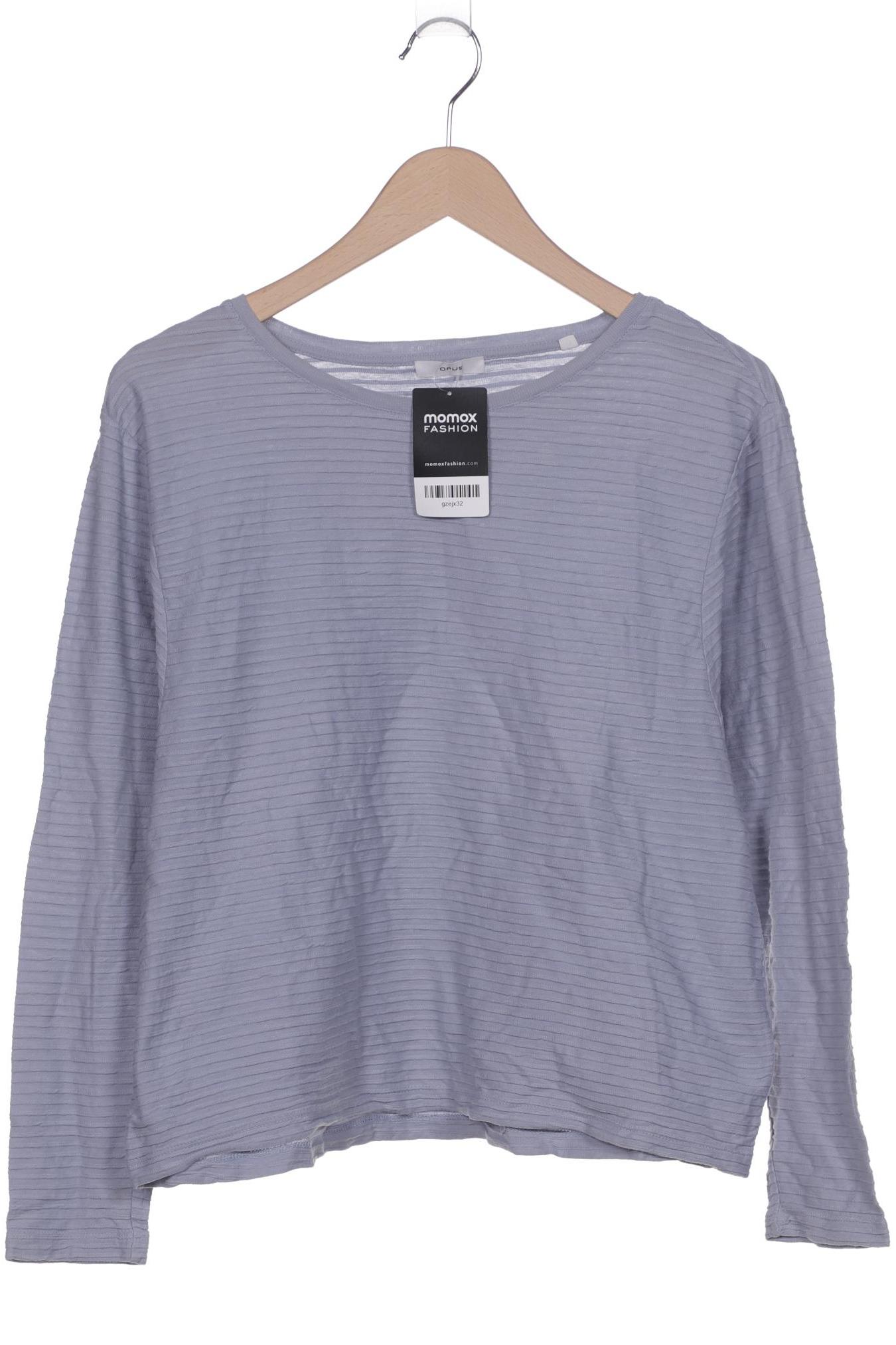 

Opus Damen Langarmshirt, hellblau, Gr. 38