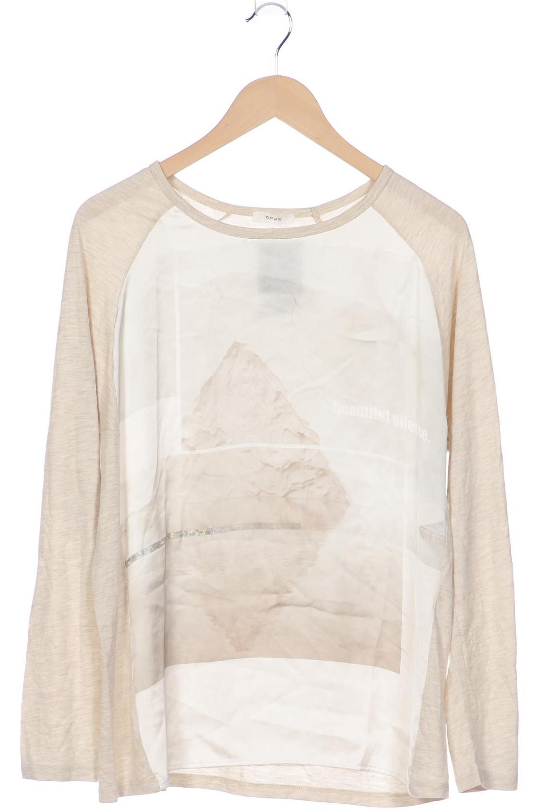

Opus Damen Langarmshirt, beige, Gr. 38