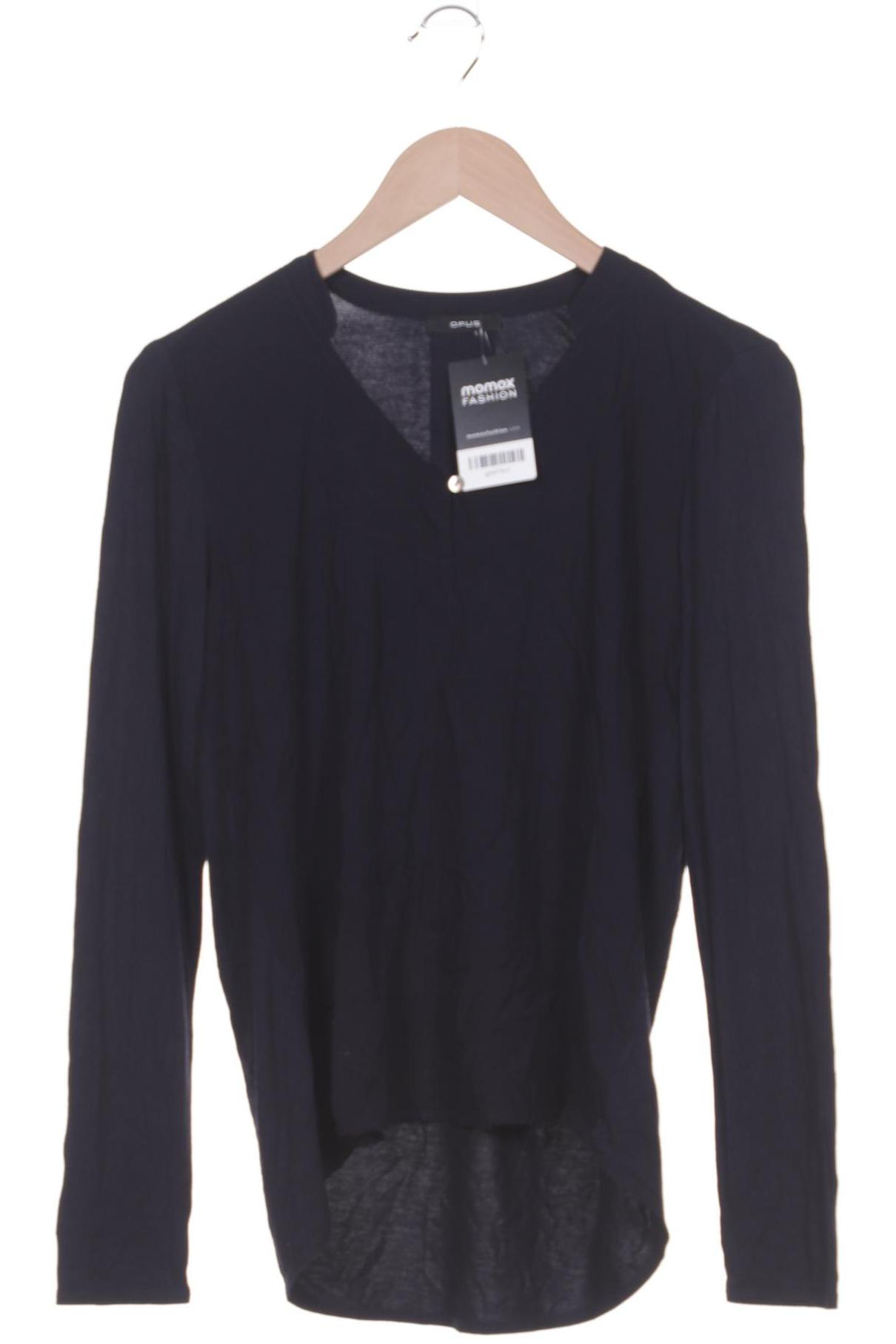 

Opus Damen Langarmshirt, marineblau, Gr. 38