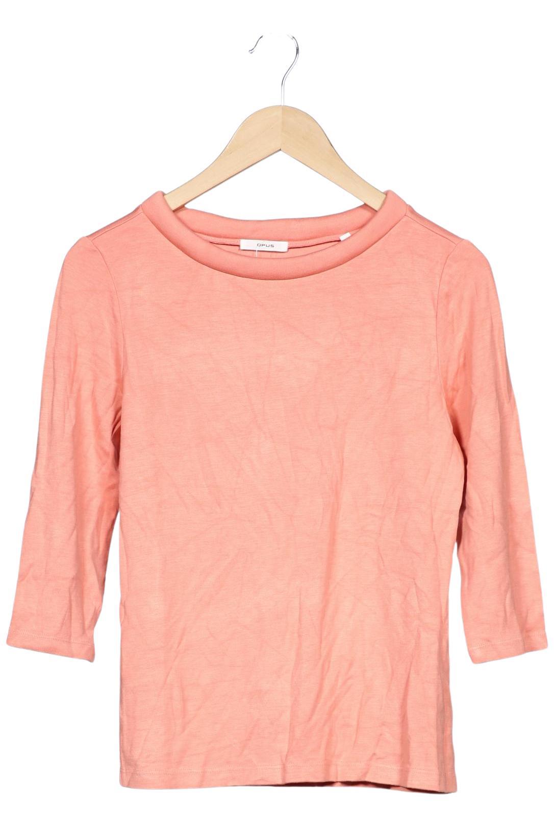 

Opus Damen Langarmshirt, pink, Gr. 36