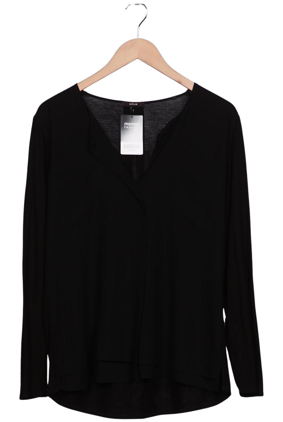 

Opus Damen Langarmshirt, schwarz, Gr. 42