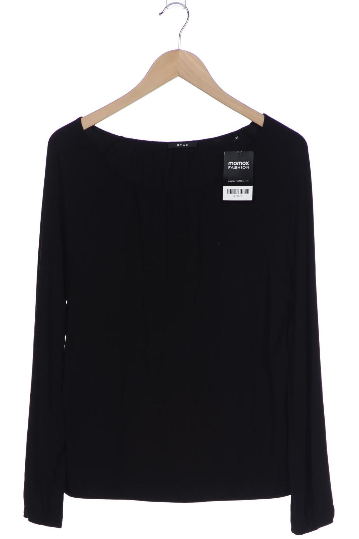 

Opus Damen Langarmshirt, schwarz, Gr. 38