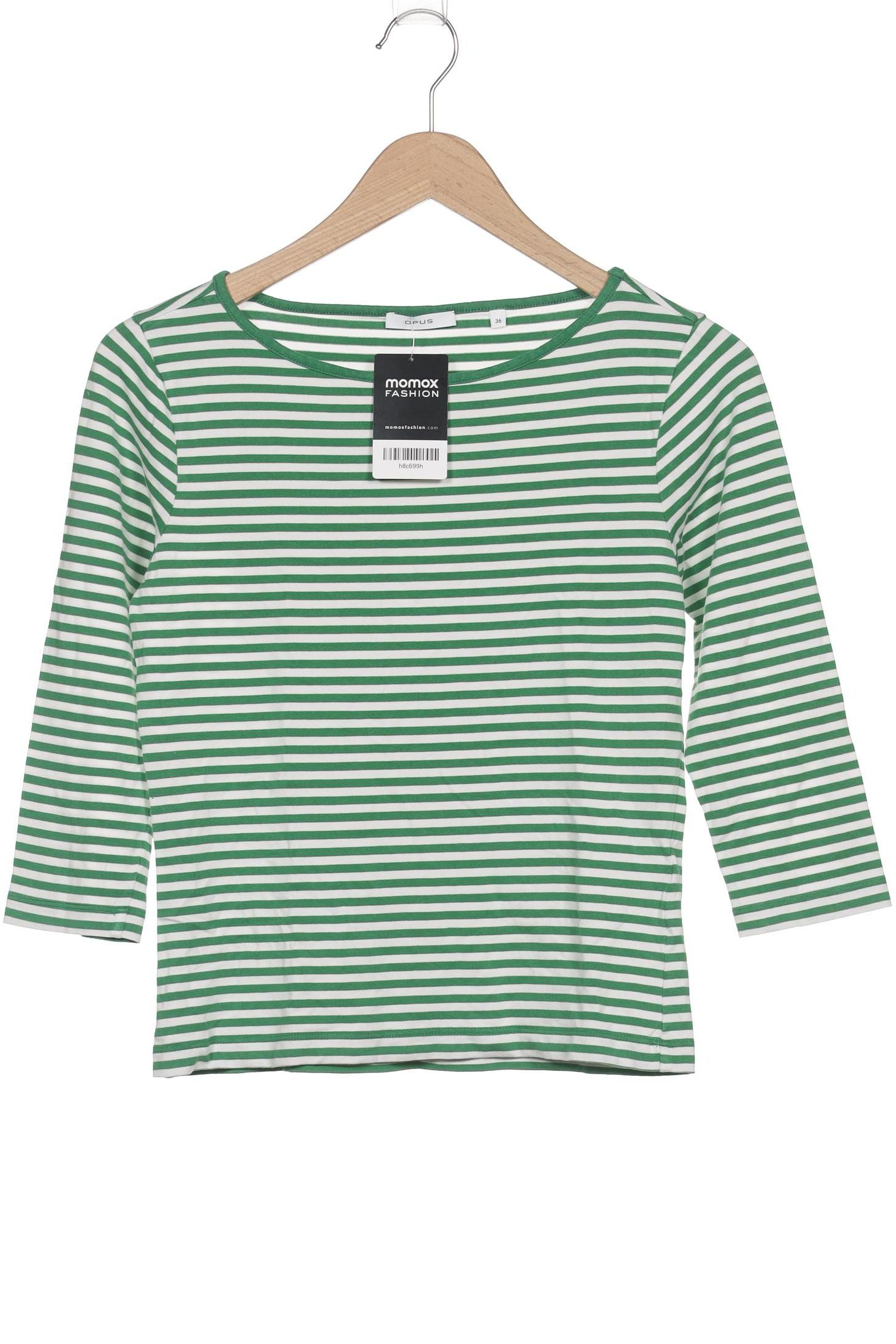 

Opus Damen Langarmshirt, grün, Gr. 36